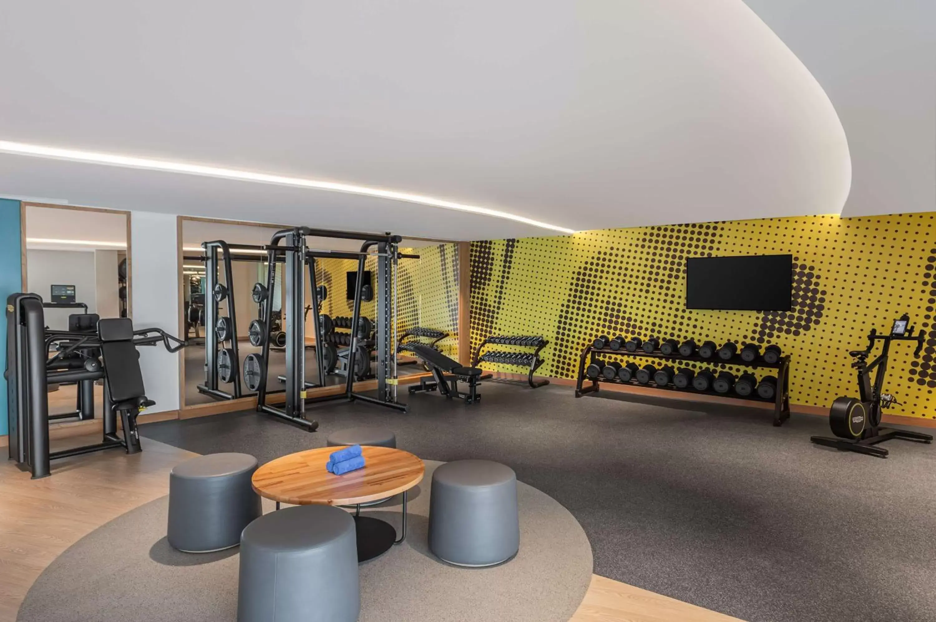 Fitness centre/facilities in Hampton by Hilton Marjan Island Fitness centre/facilities in Hampton by Hilton Marjan Island