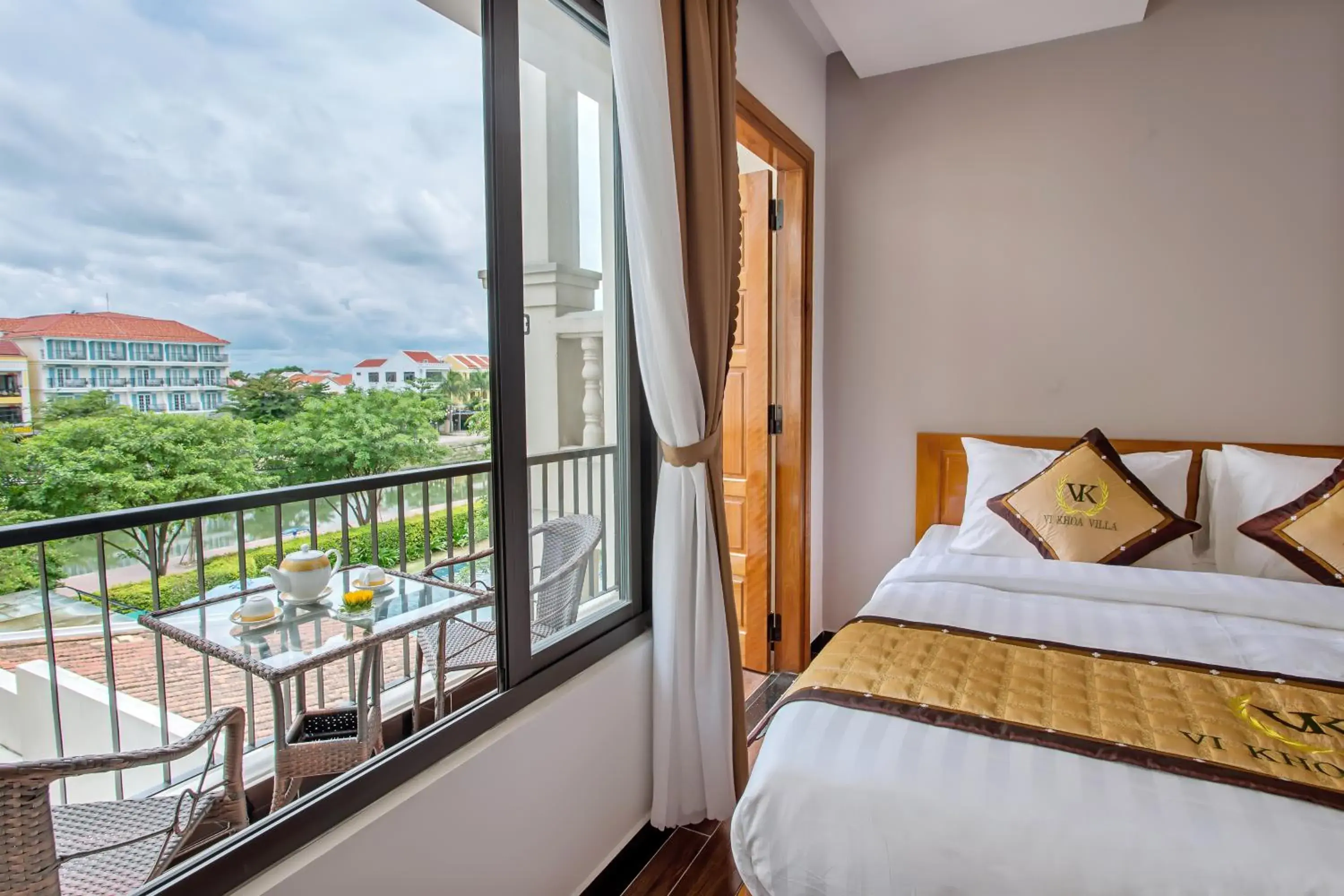 Bedroom, Bed in Hoi An Vi Khoa Villa Bedroom, Bed in Hoi An Vi Khoa Villa