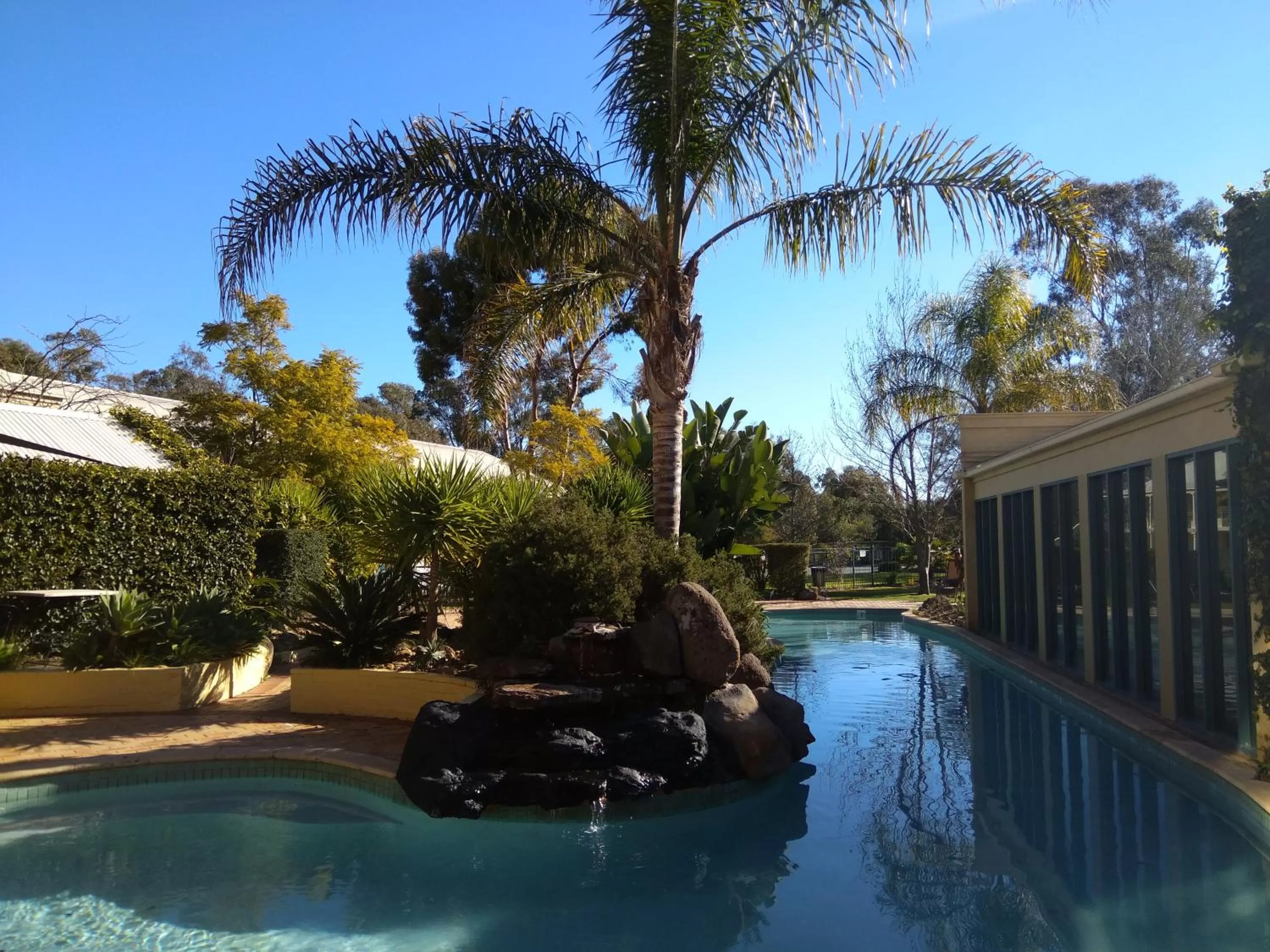 Swimming pool in Madison Spa Motel - Adults Only