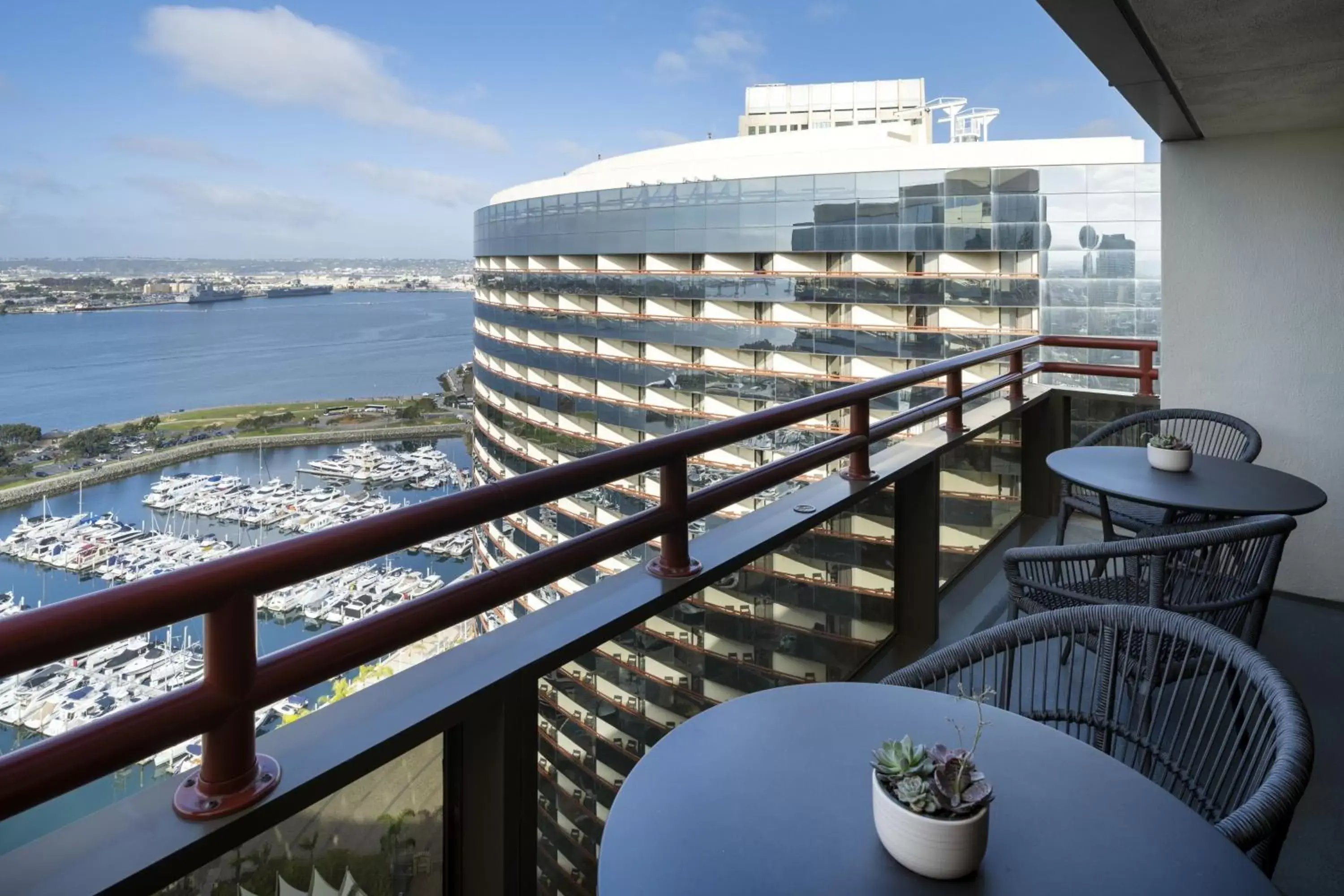 Photo of the whole room, Balcony/Terrace in San Diego Marriott Marquis and Marina