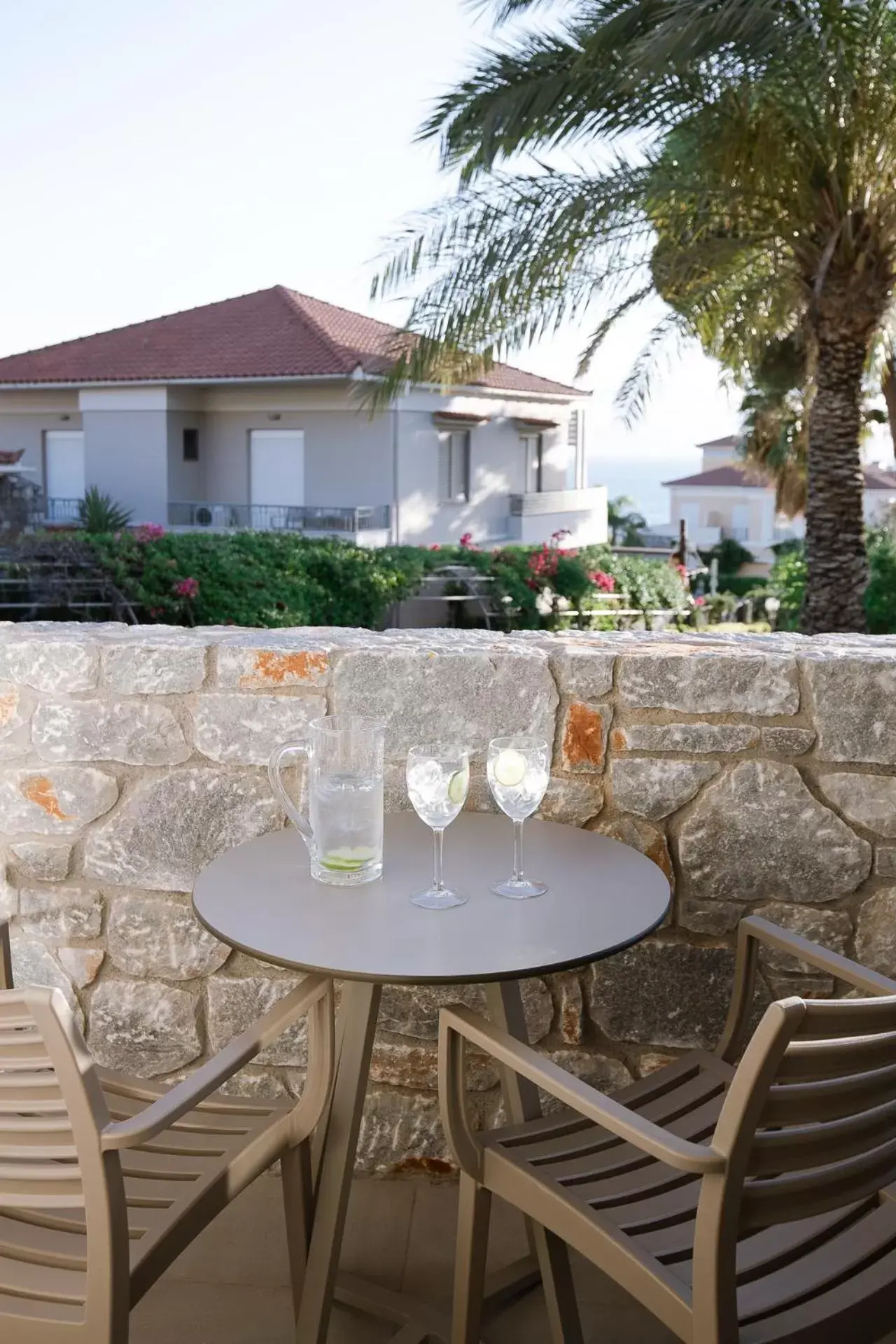 Balcony/Terrace in Akti Taygetos - Conference Resort