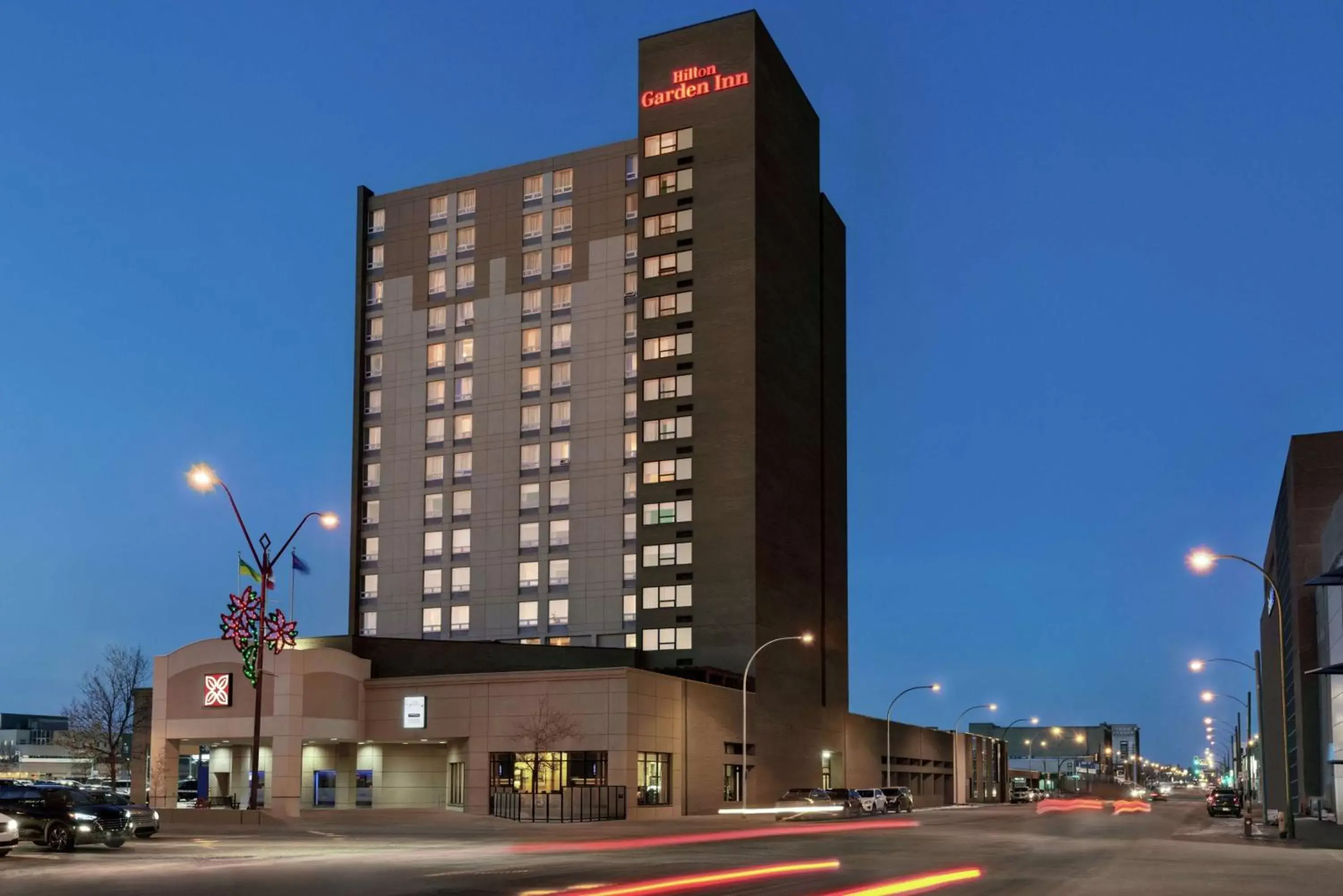 Property Building in Hilton Garden Inn Saskatoon Downtown