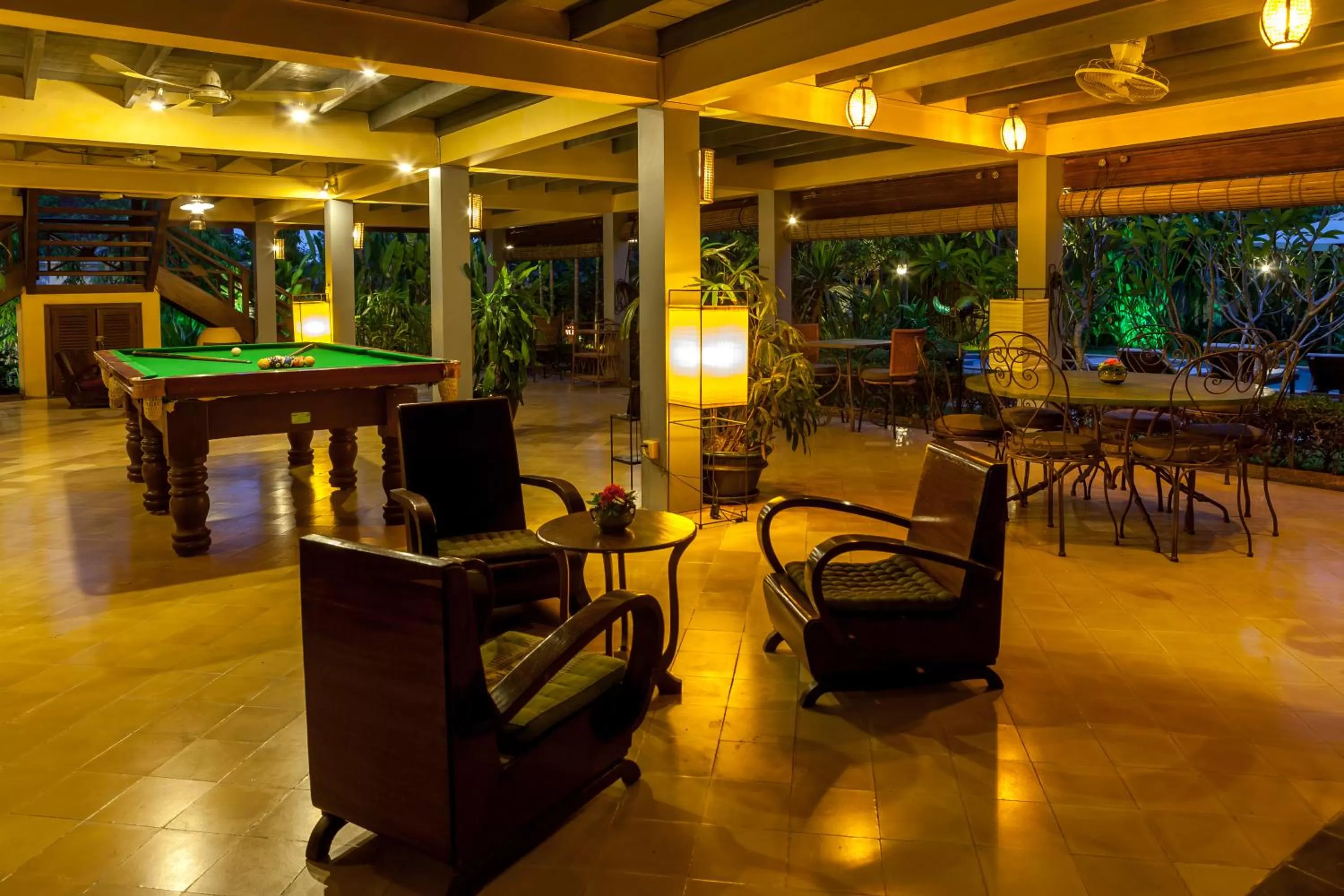 Decorative detail in La Palmeraie D'angkor