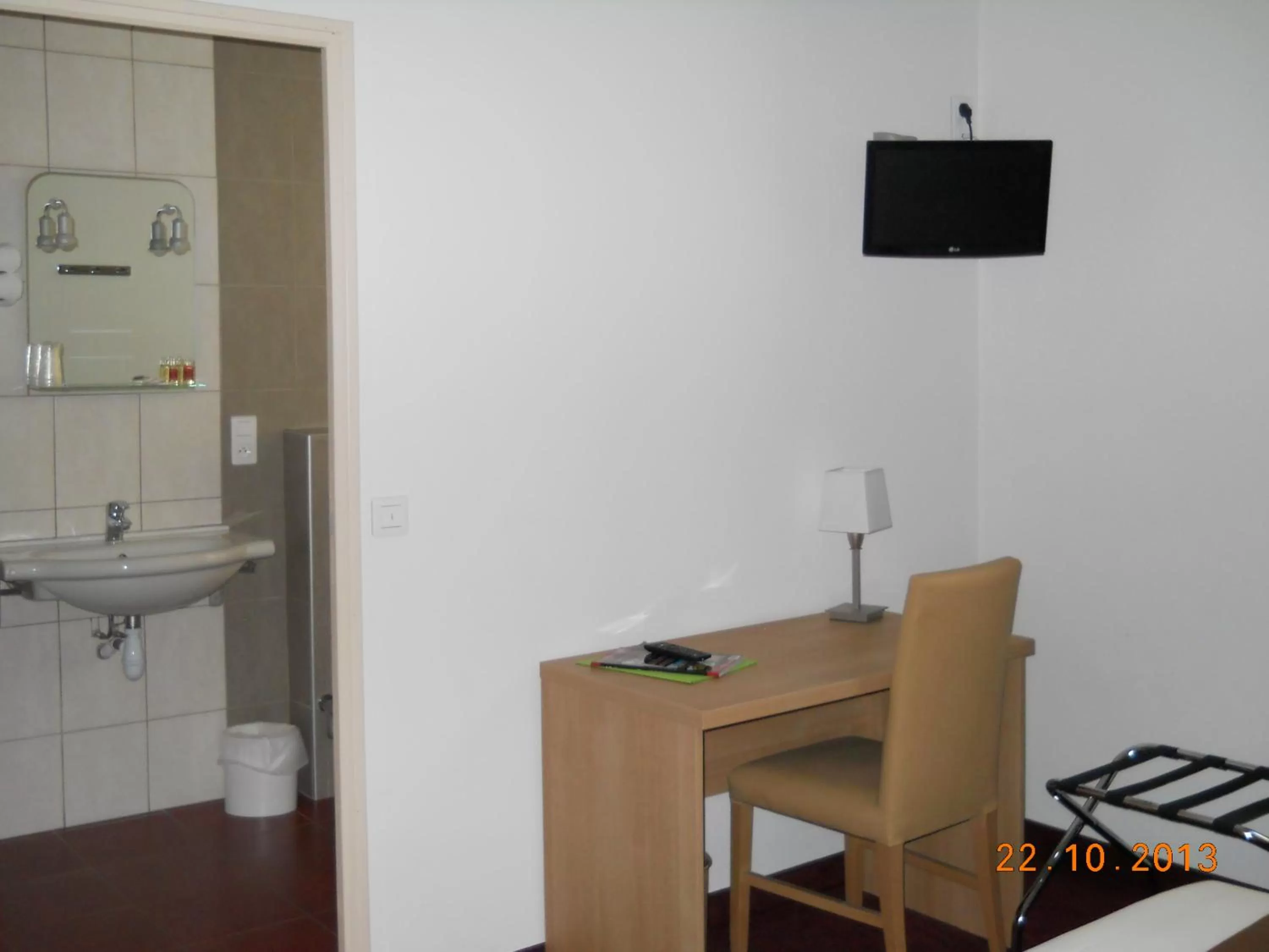 Decorative detail in Hotel Restaurant Le Castel Fleuri