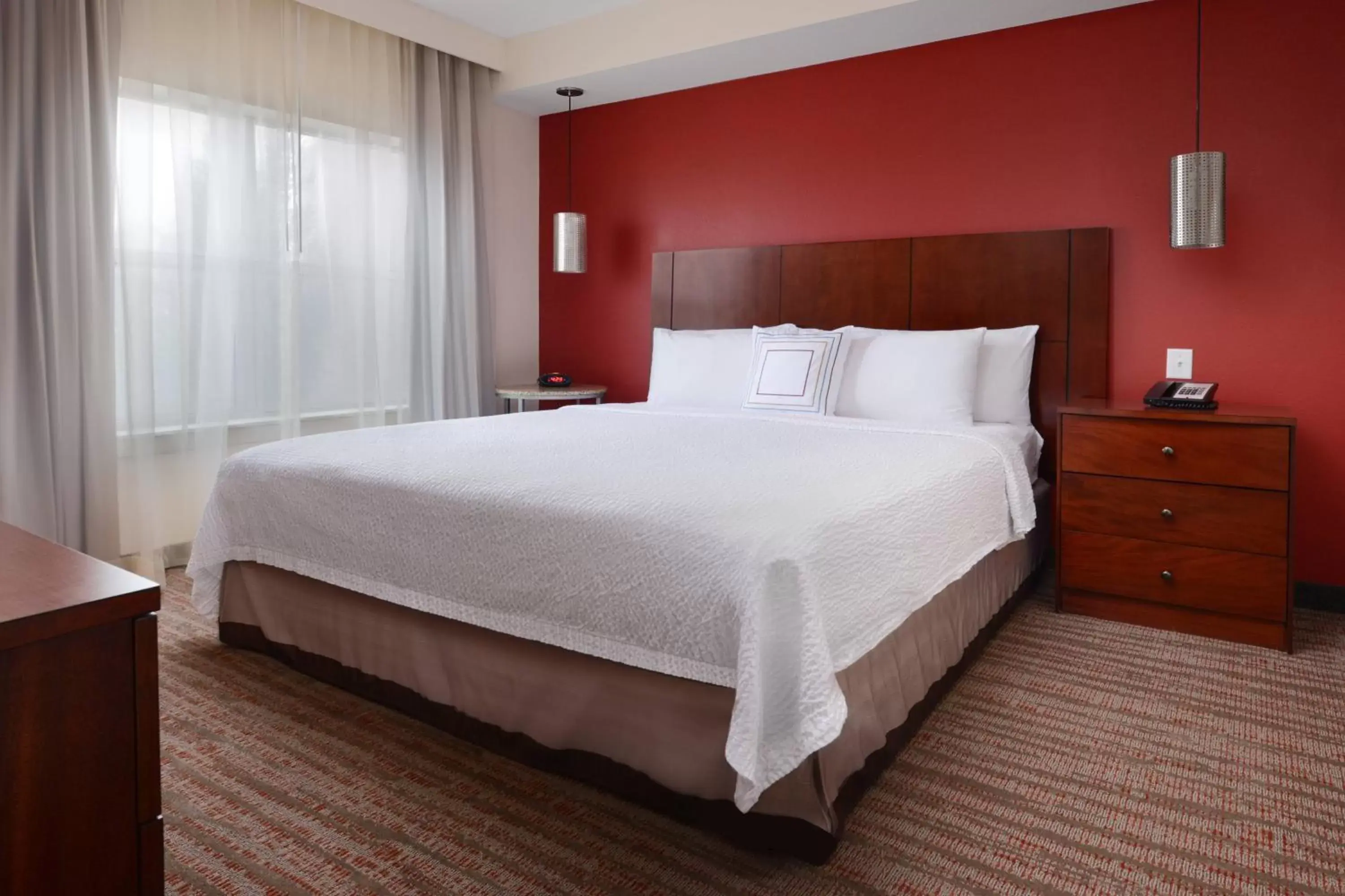Bedroom, Bed in Residence Inn by Marriott Dallas Plano The Colony