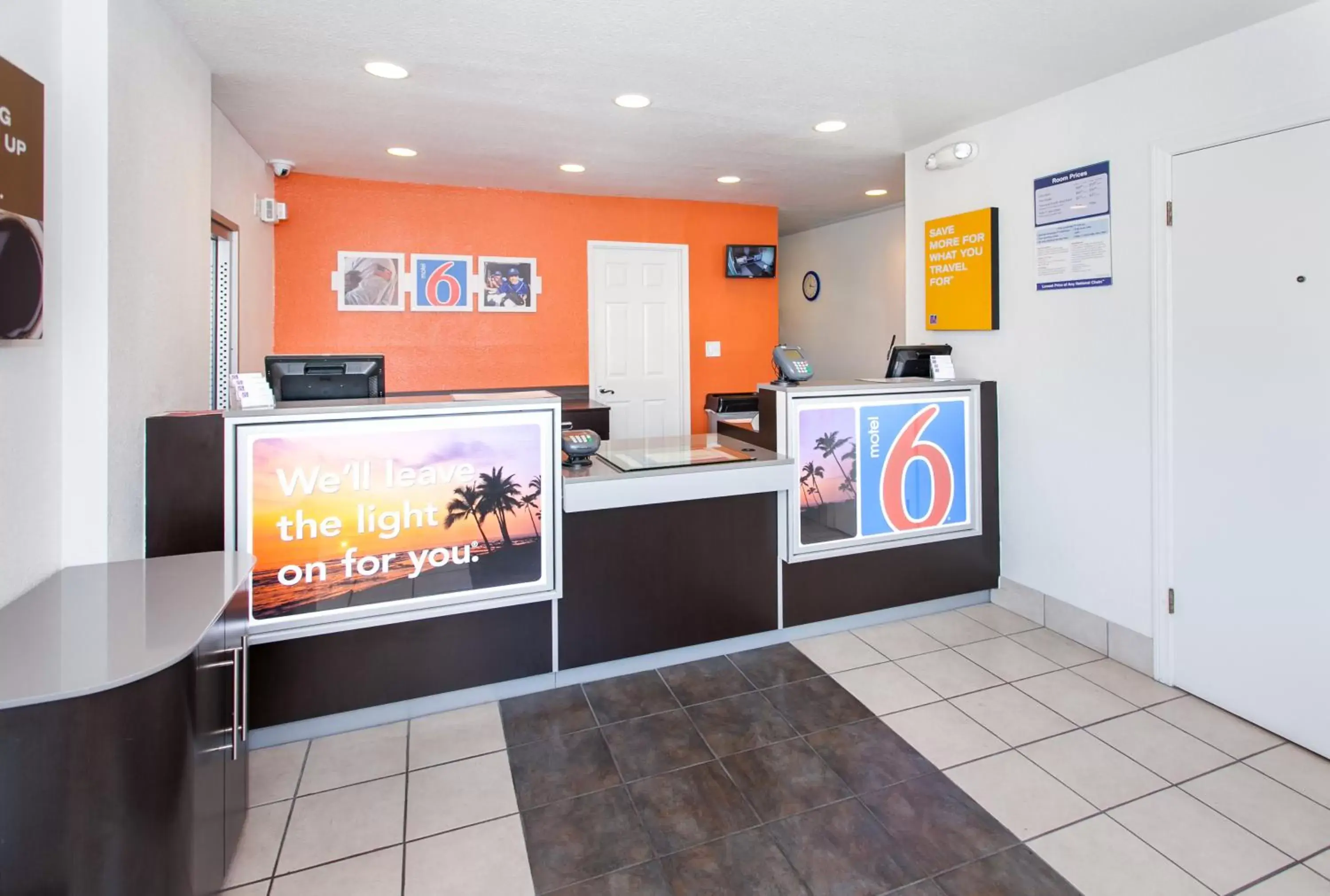 Lobby or reception, Lobby/Reception in Motel 6-Rosemead, CA - Los Angeles