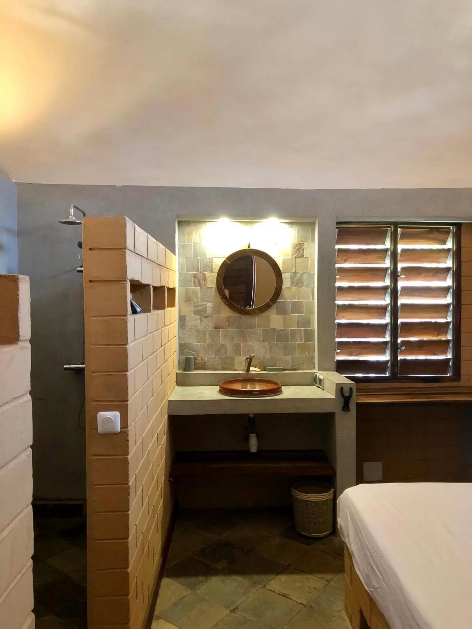 Bed in Hôtel Amédzépé