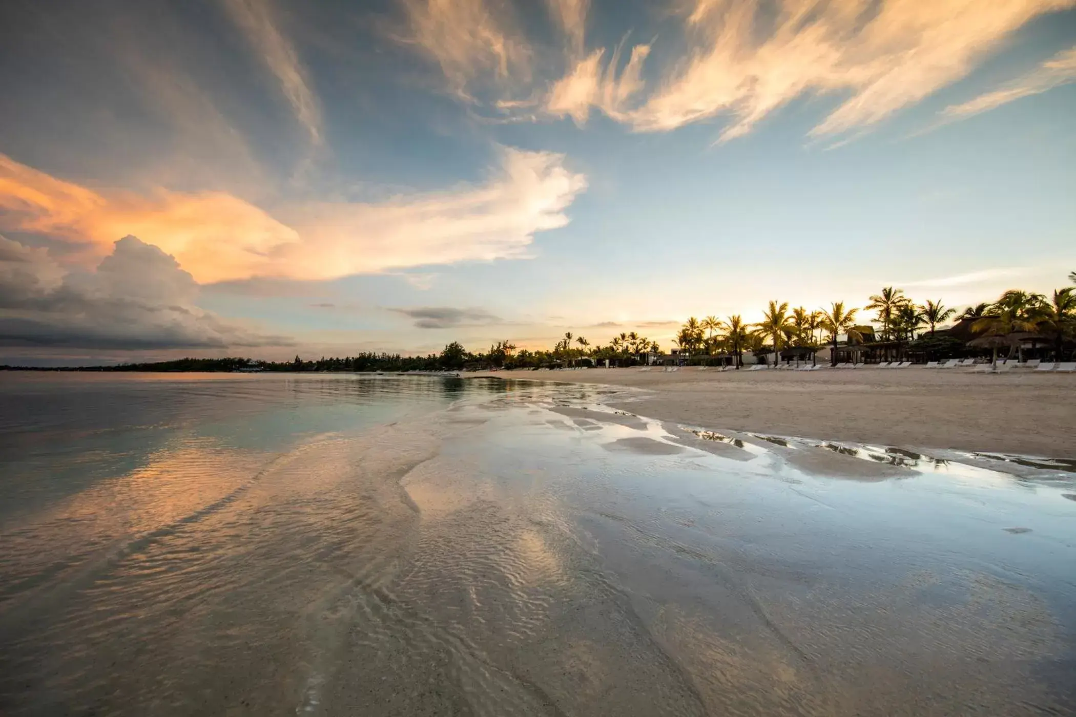 Beach in Long Beach Mauritius