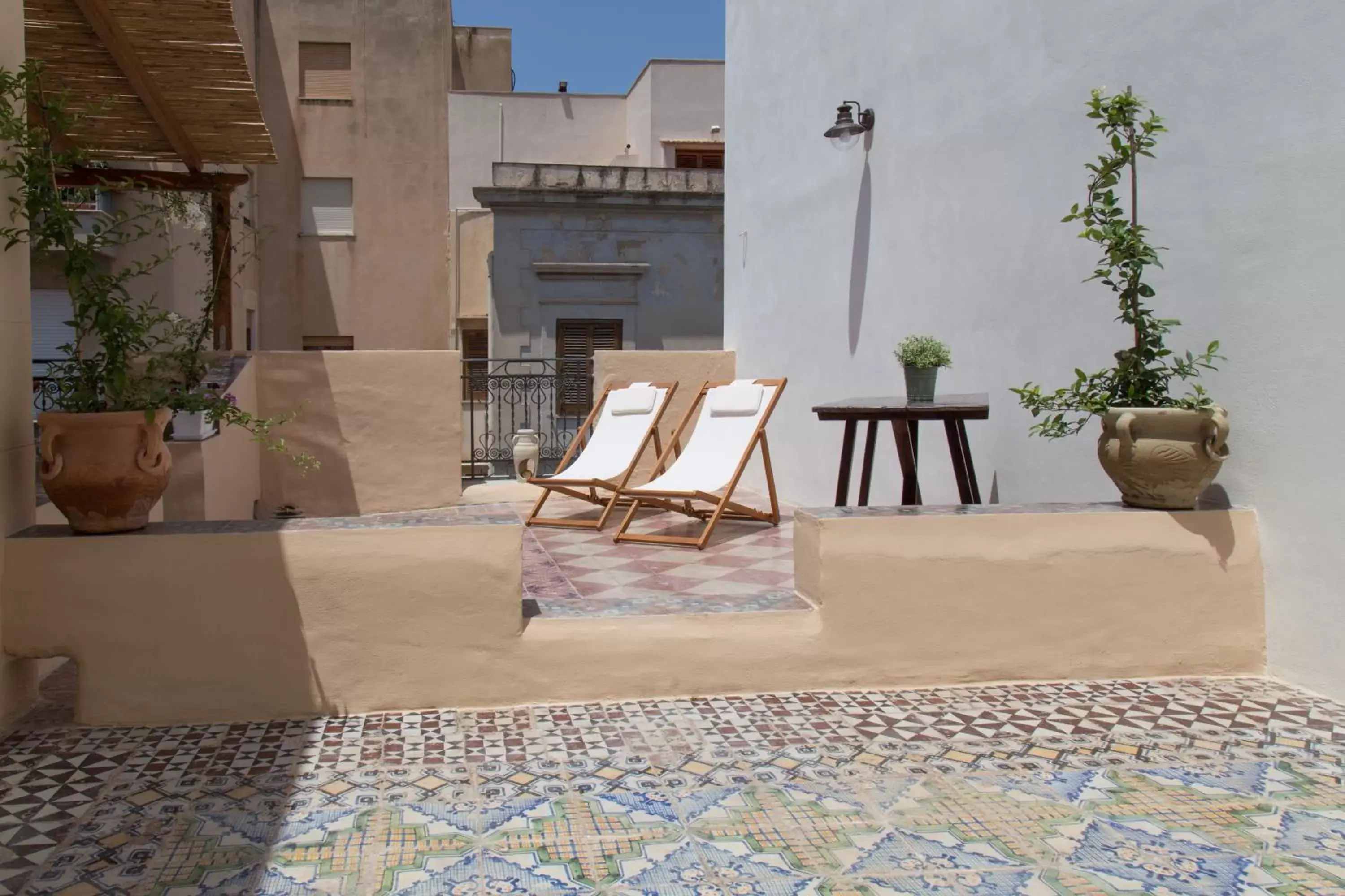 Balcony/Terrace in Dimora La Commare