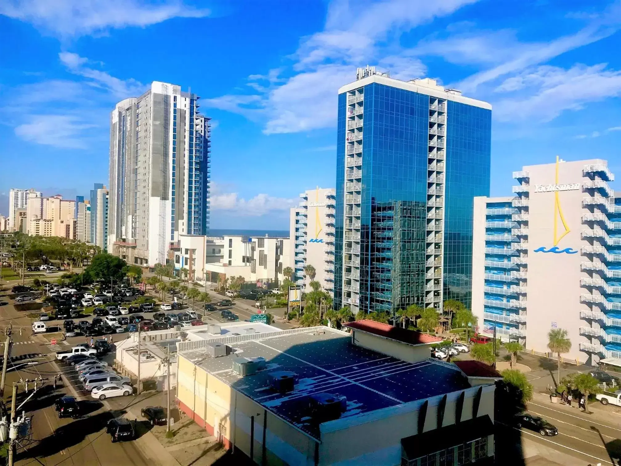 City view in Aqua Beach Inn