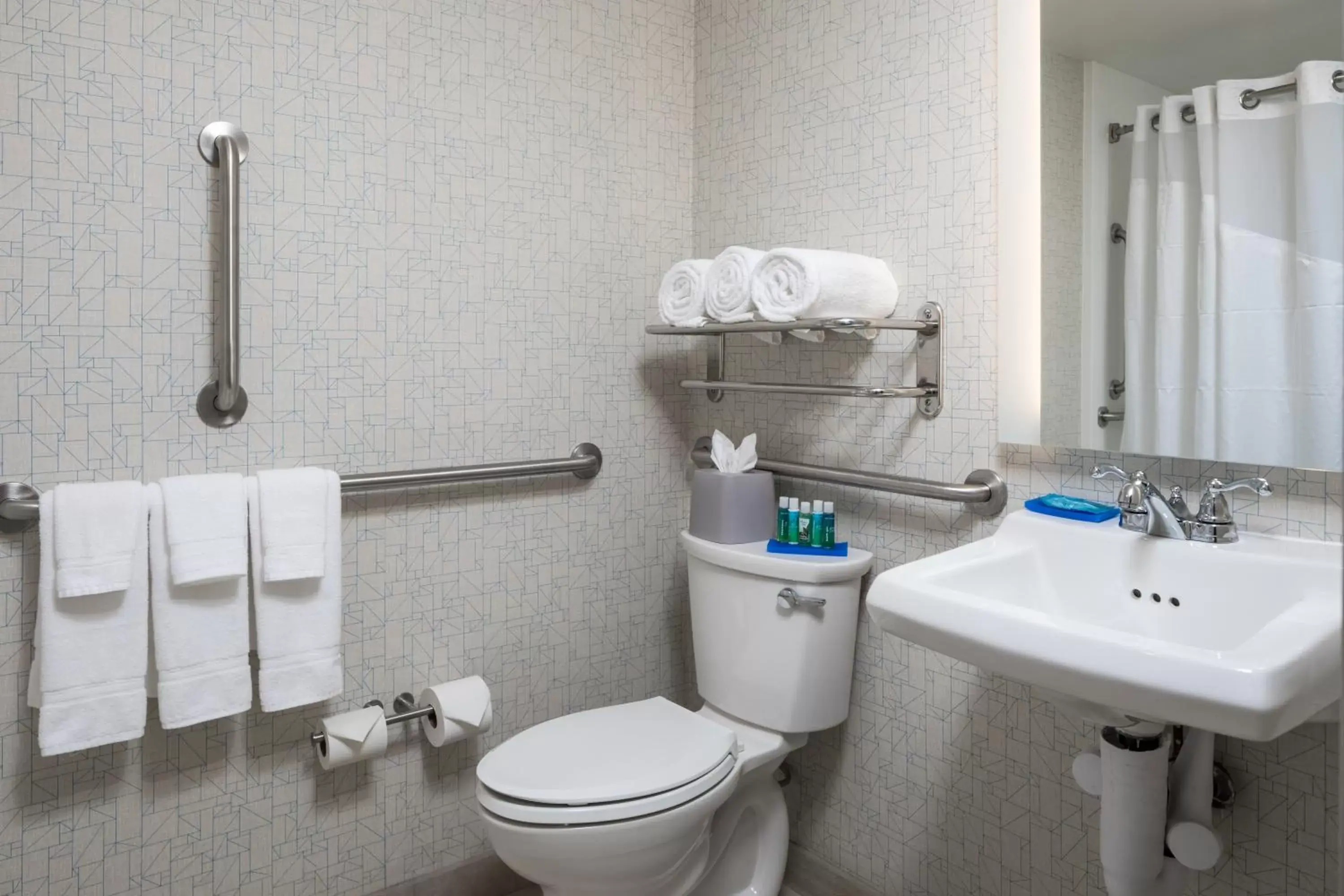 Bathroom in Holiday Inn Express Atlanta Airport-College Park, an IHG Hotel
