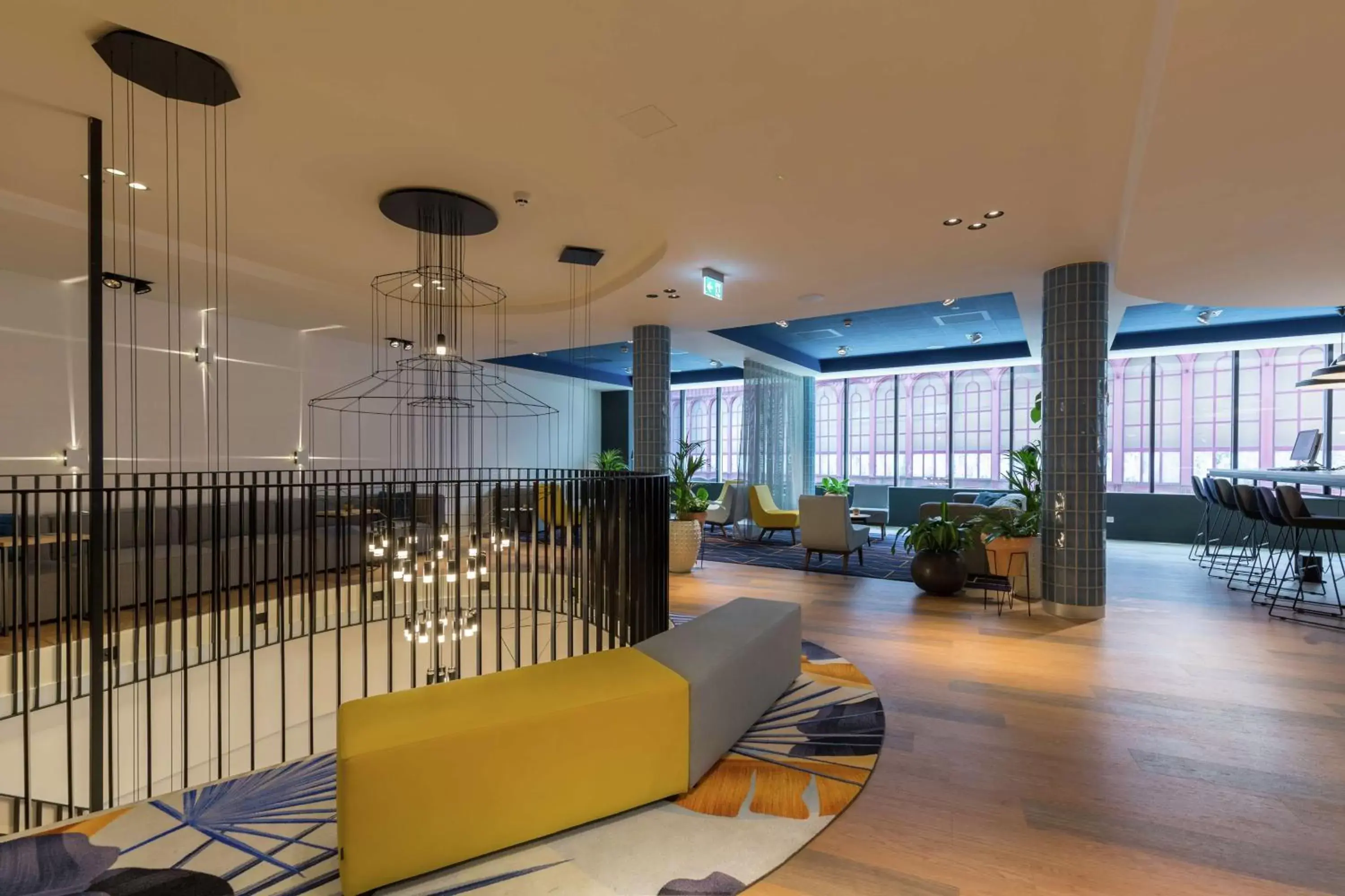 Lobby or reception in Hampton By Hilton Antwerp Central Station