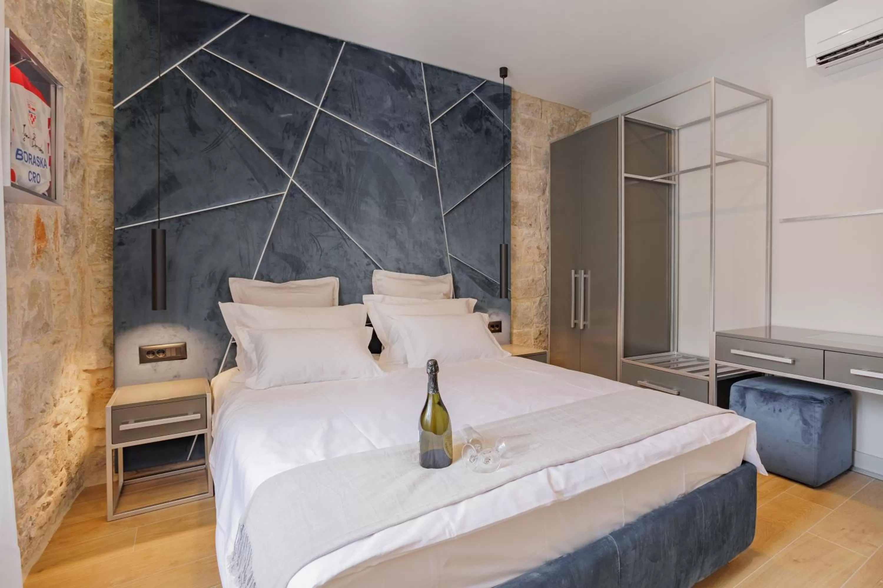 Bedroom, Bed in Heritage Rooms Split Olympic Dream