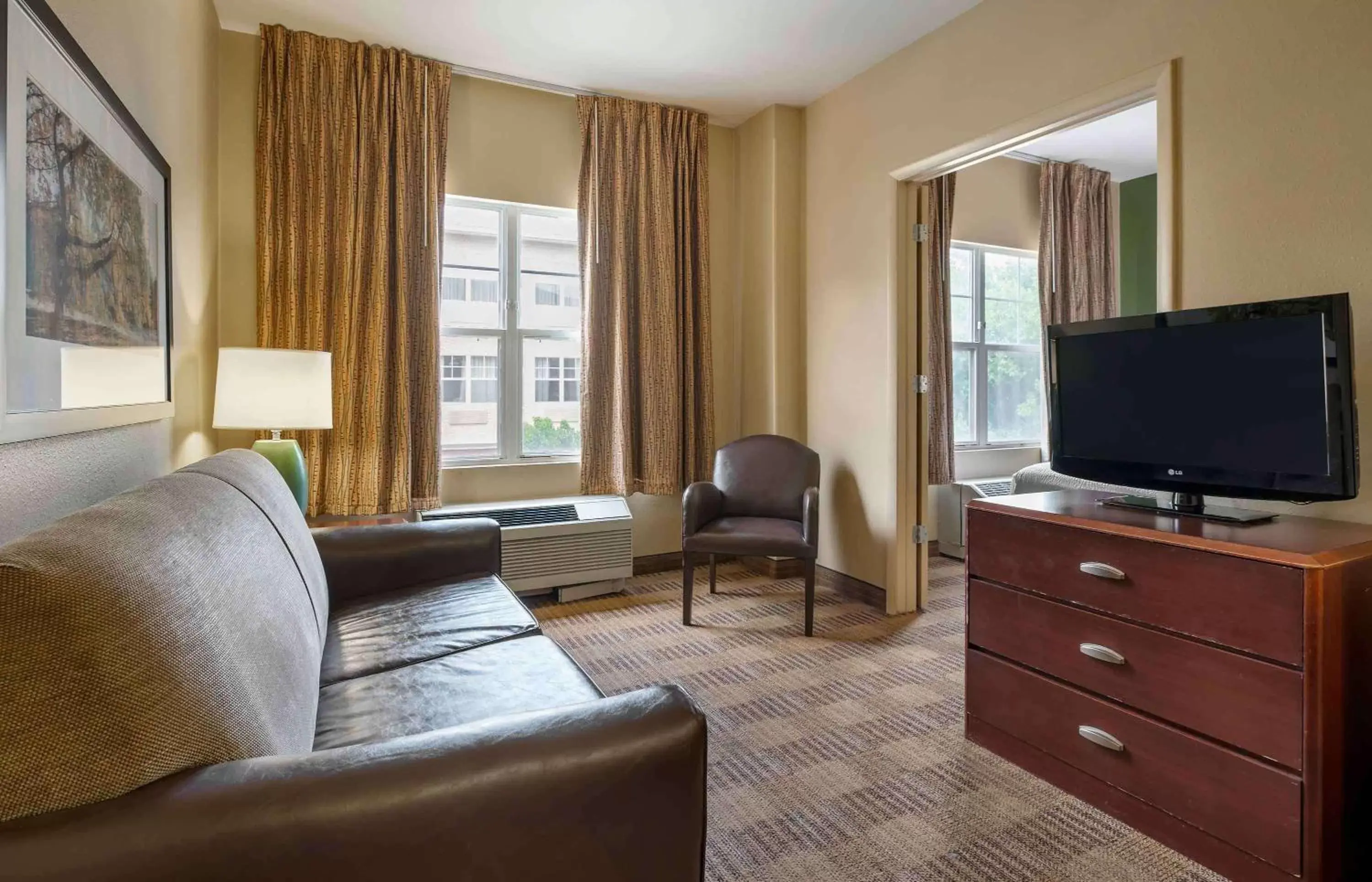Bedroom, Seating Area in Extended Stay America Suites - Indianapolis - Airport - W Southern Ave