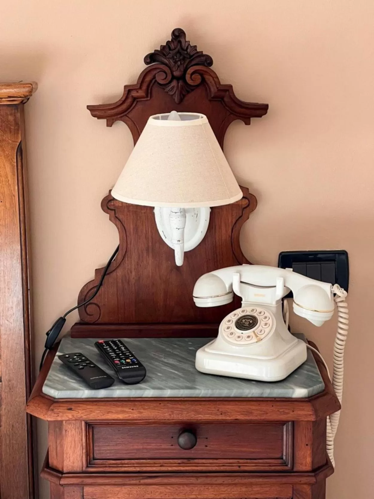 Decorative detail in Convento Boutique Hotel