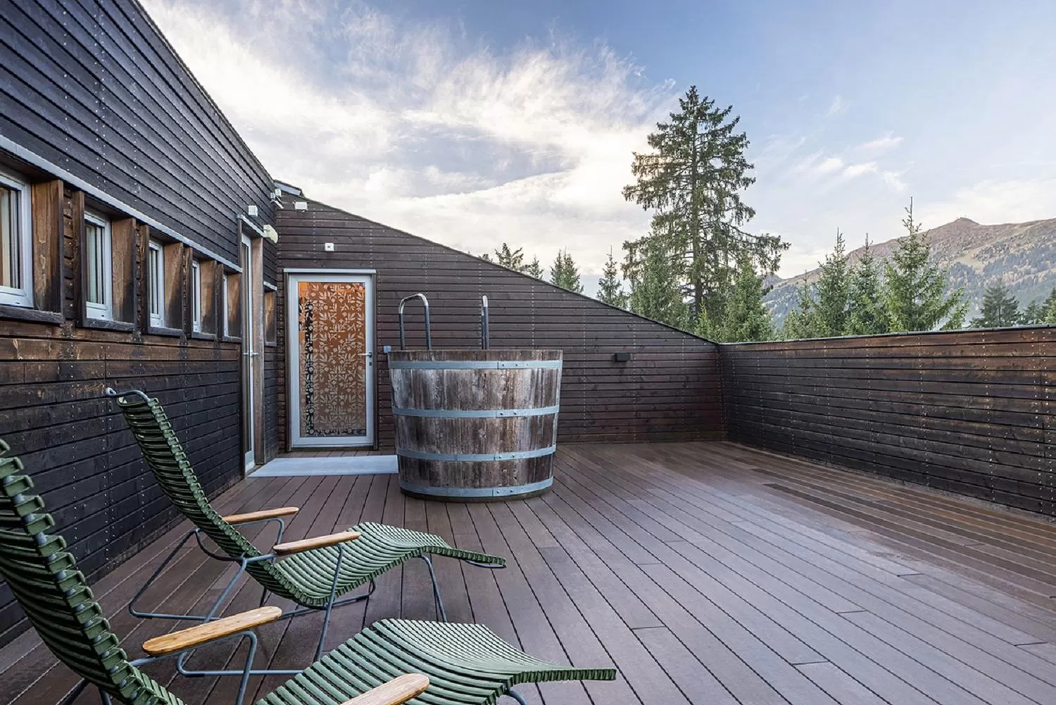 Sauna in Valbella Resort