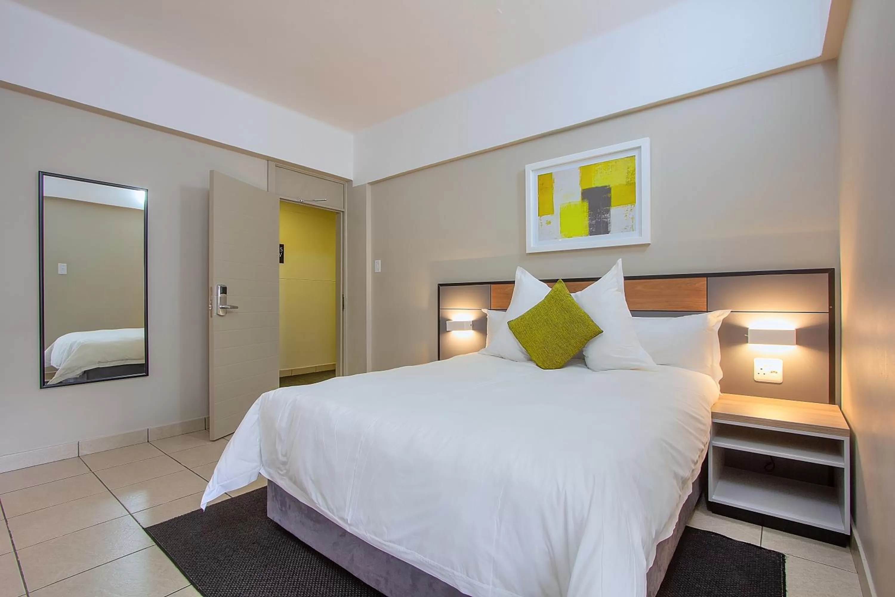 Bed in The Park Lodge Hotel