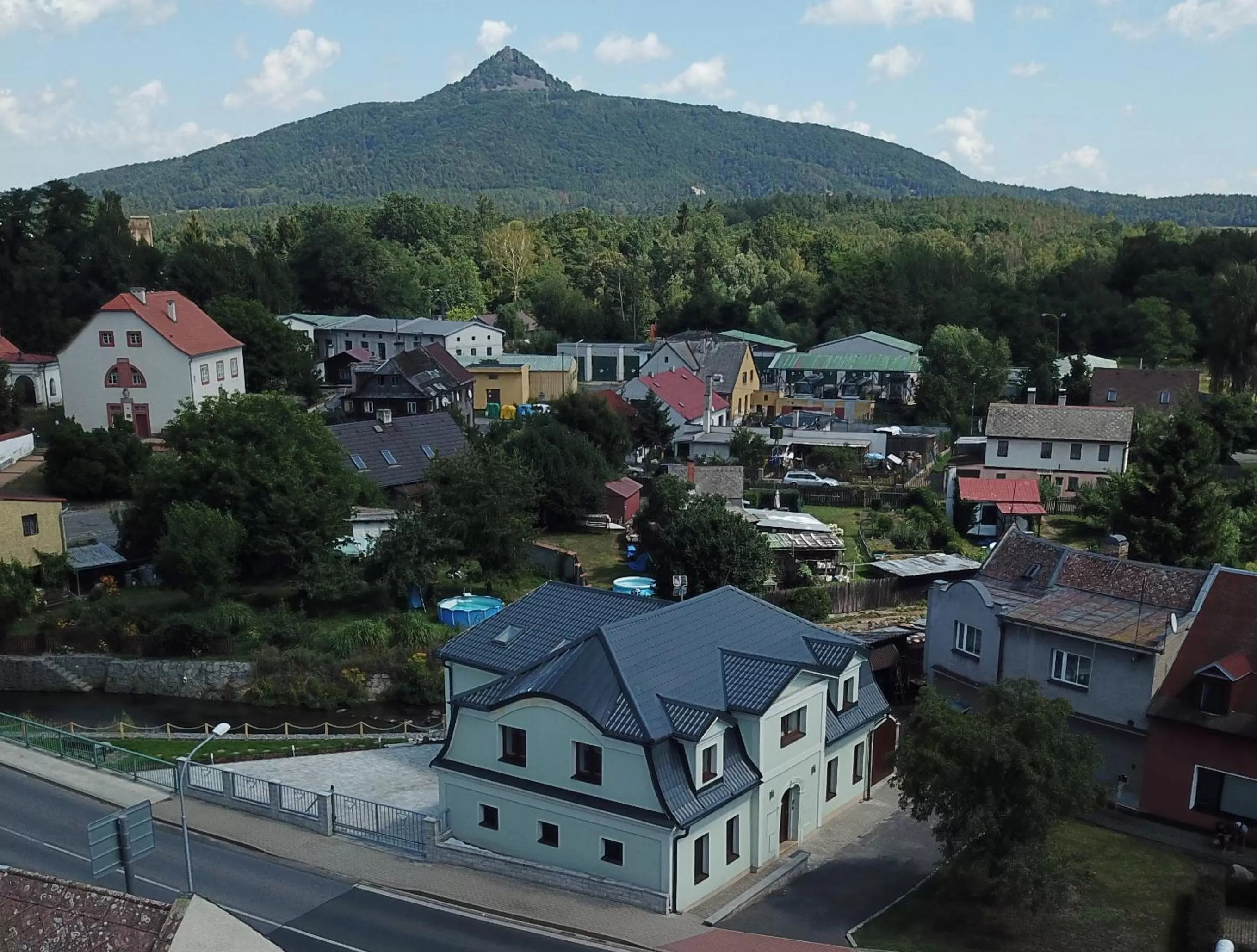Bird's eye view in Apartmány Meandry