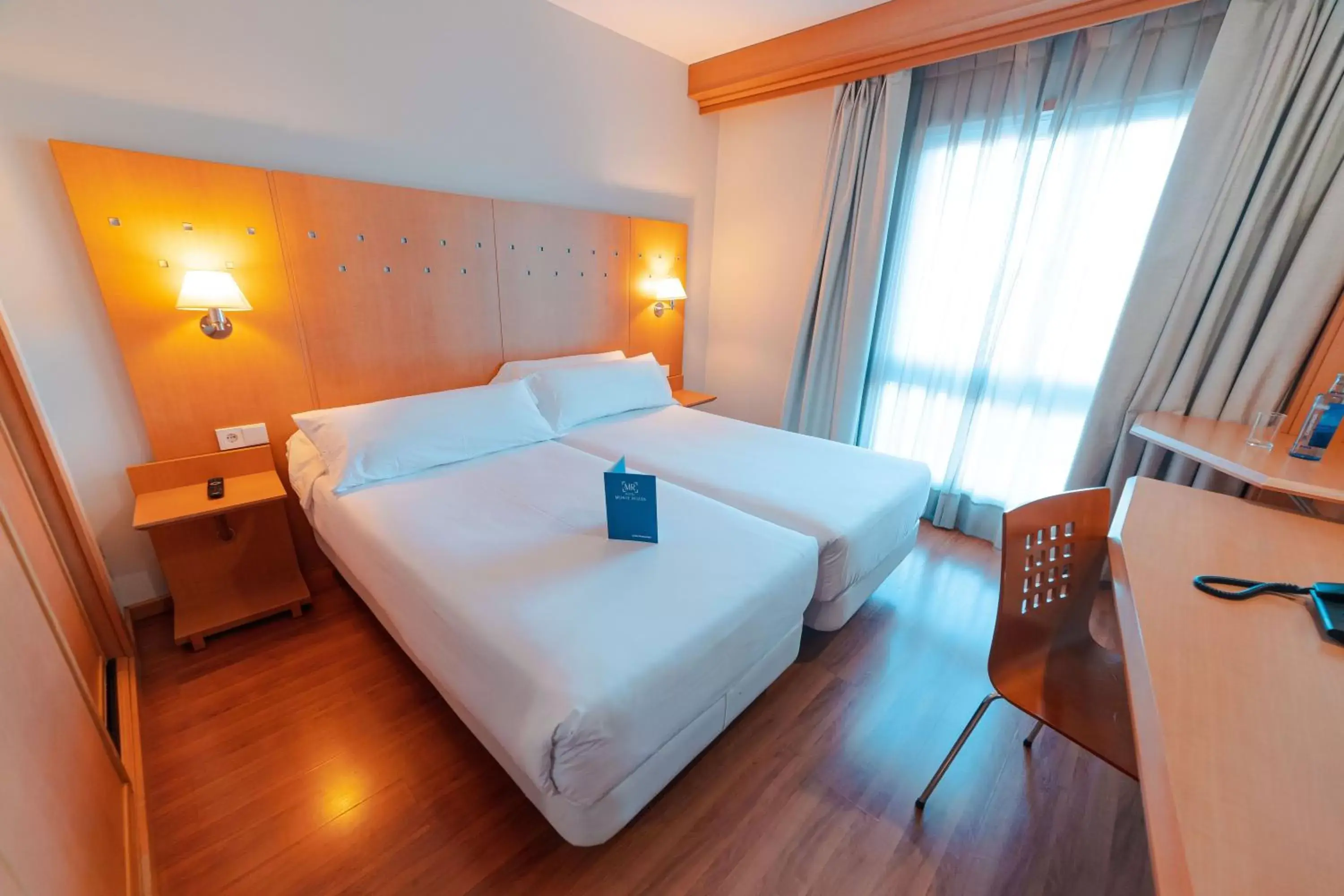 Bed in Hotel Monte Rozas