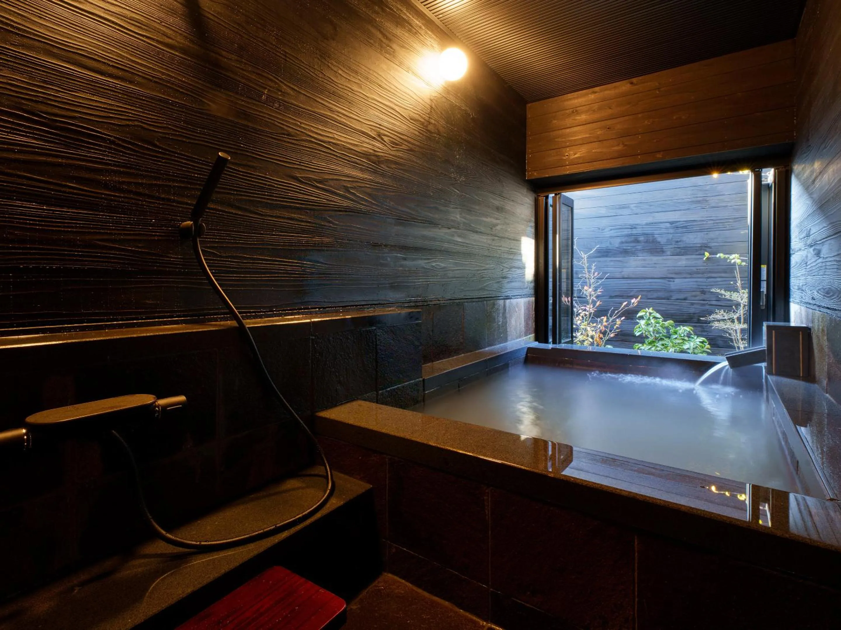 Hot Spring Bath in Unzen Miyazaki Ryokan