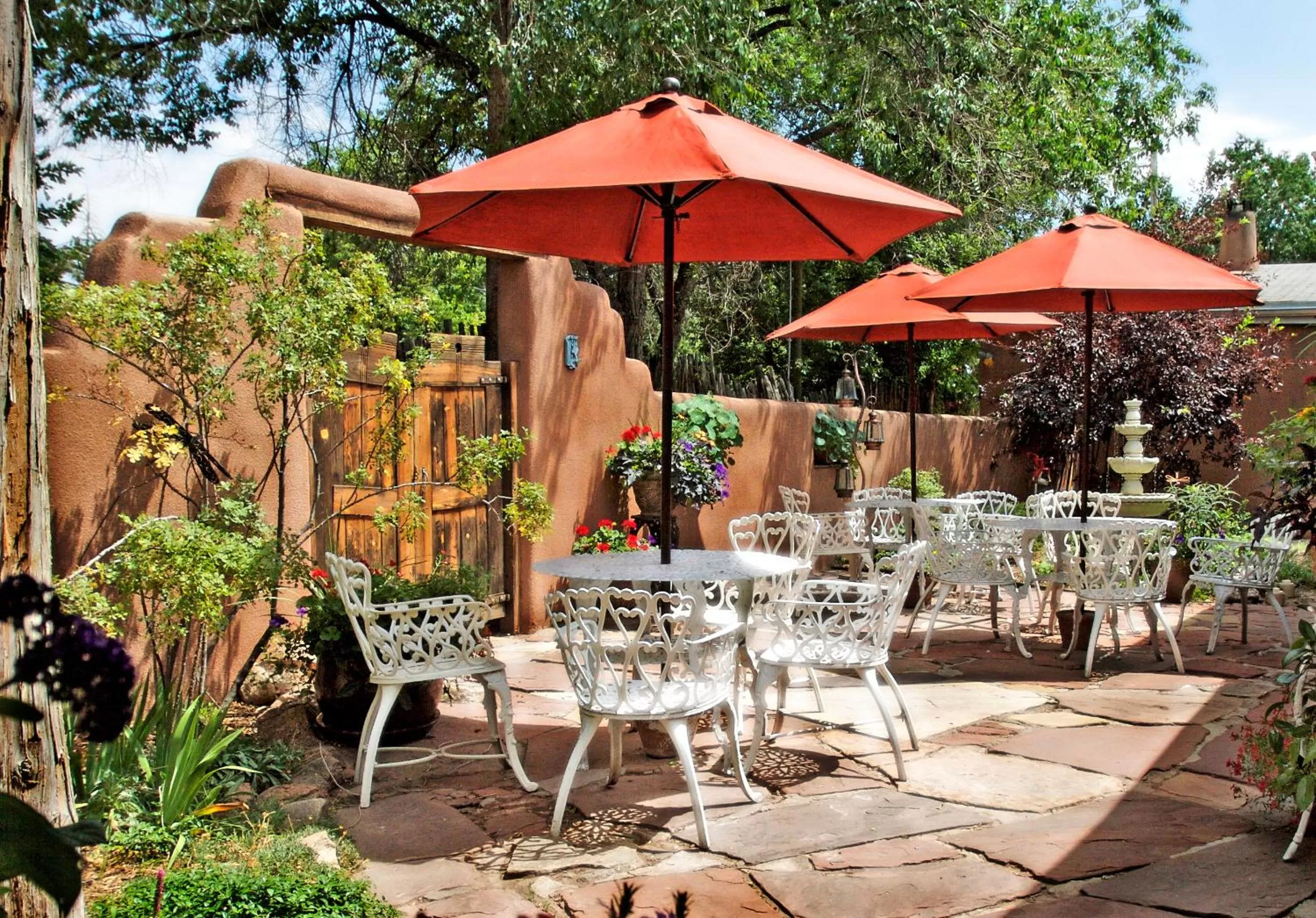 Patio in The Parador