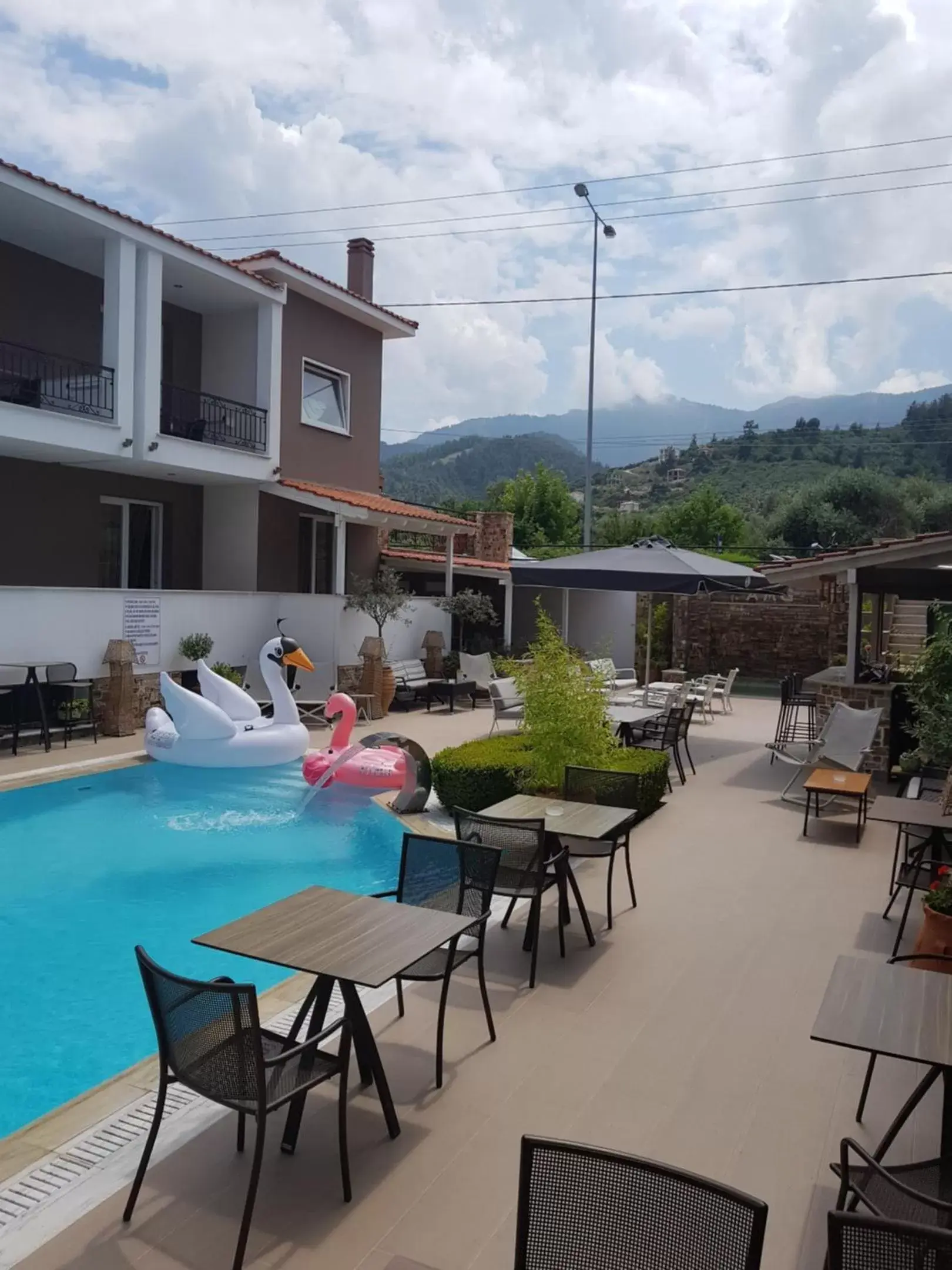 Swimming Pool in Metsikas Residence