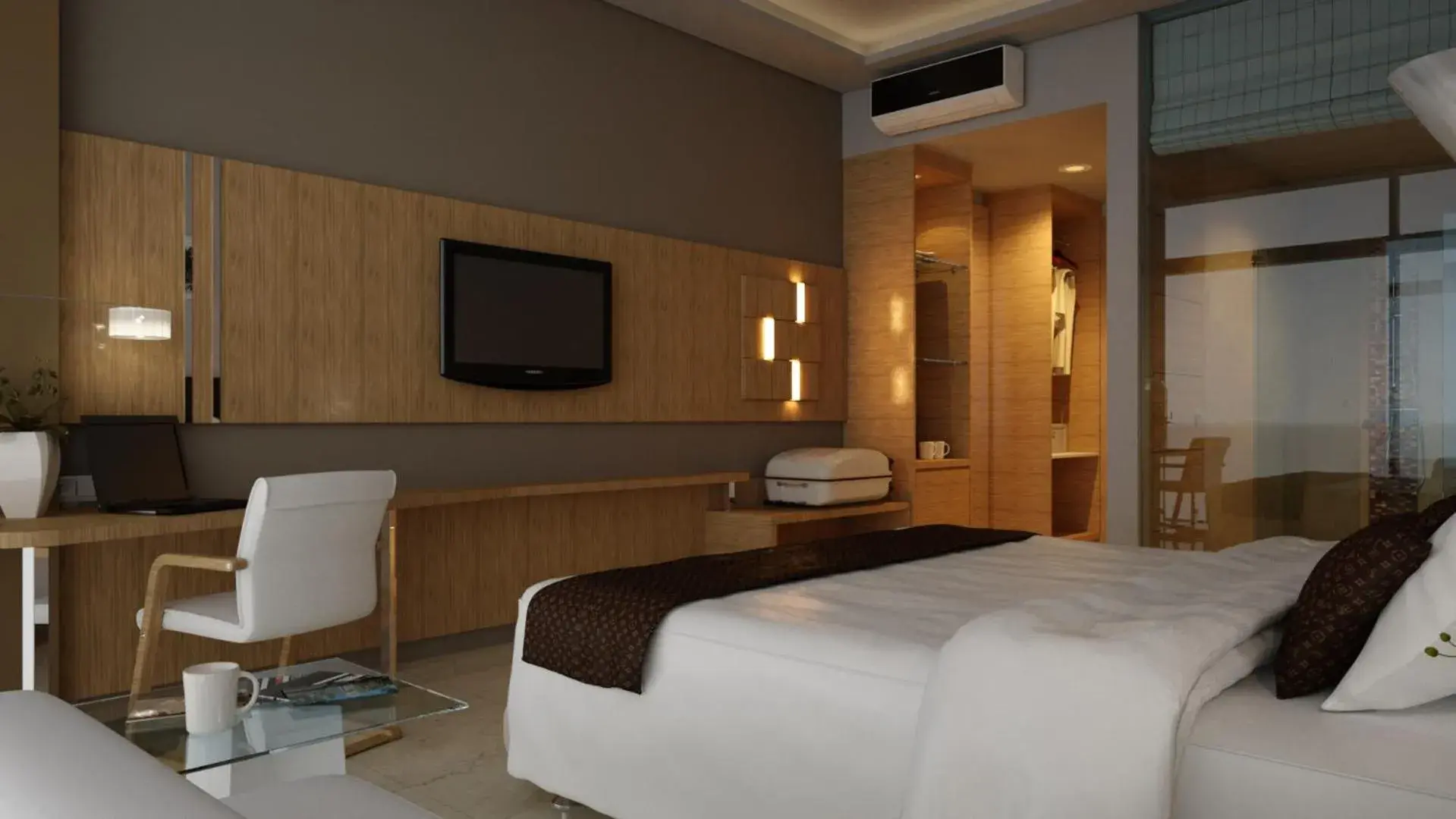 TV and multimedia, Room Photo in Pasar Baru Square Hotel Bandung