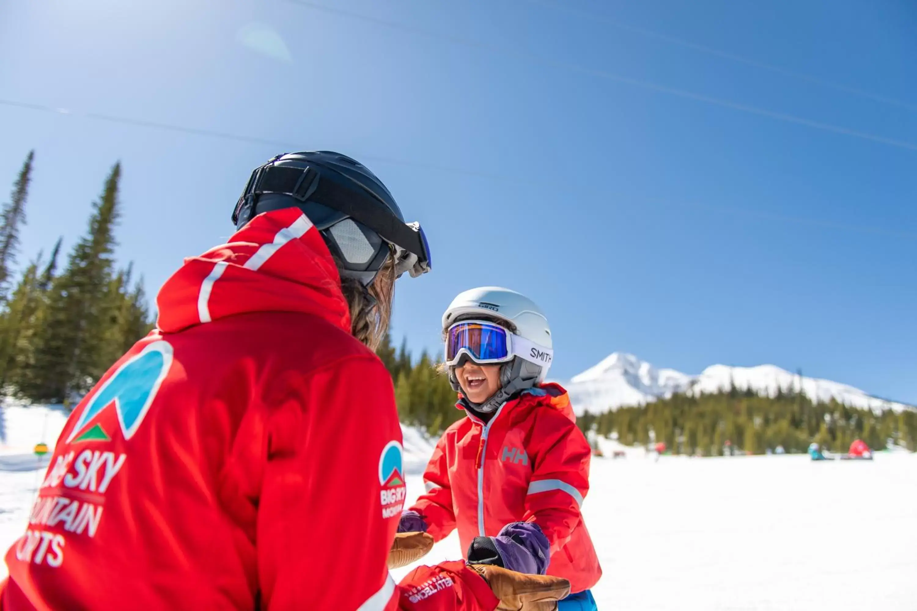 Ski School in Big Sky Resort Village Center