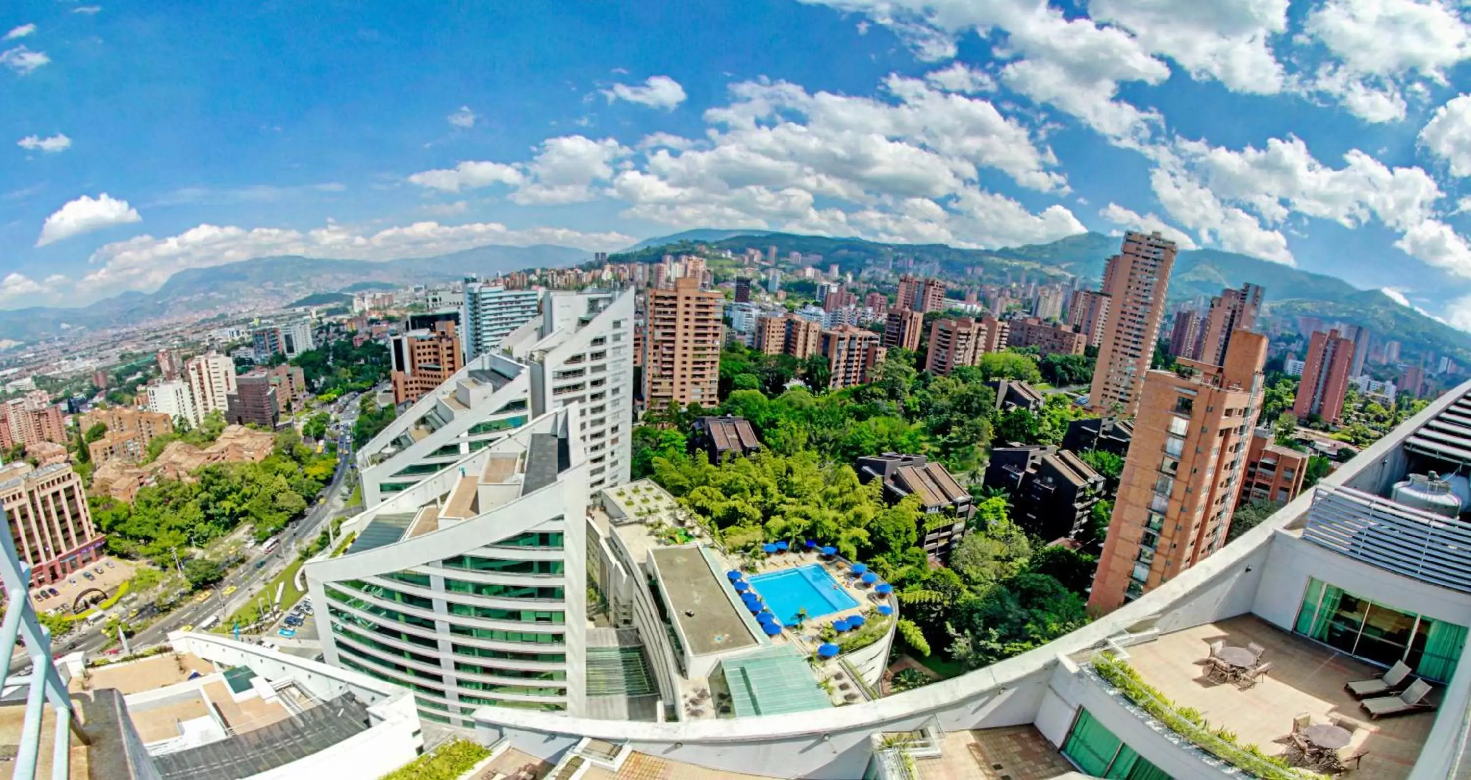 View (from property/room), Bird's-eye View in Hotel San Fernando Plaza