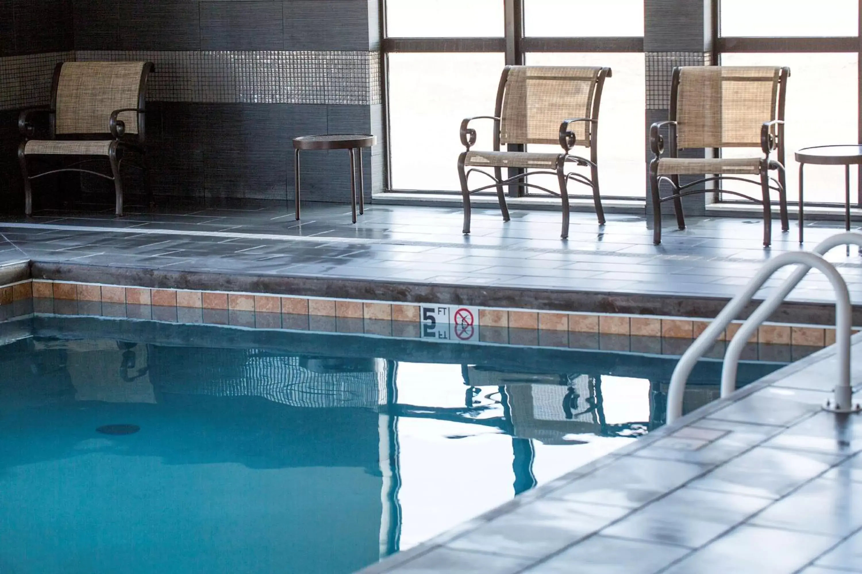 Pool view in Hampton Inn McPherson Pool view in Hampton Inn McPherson
