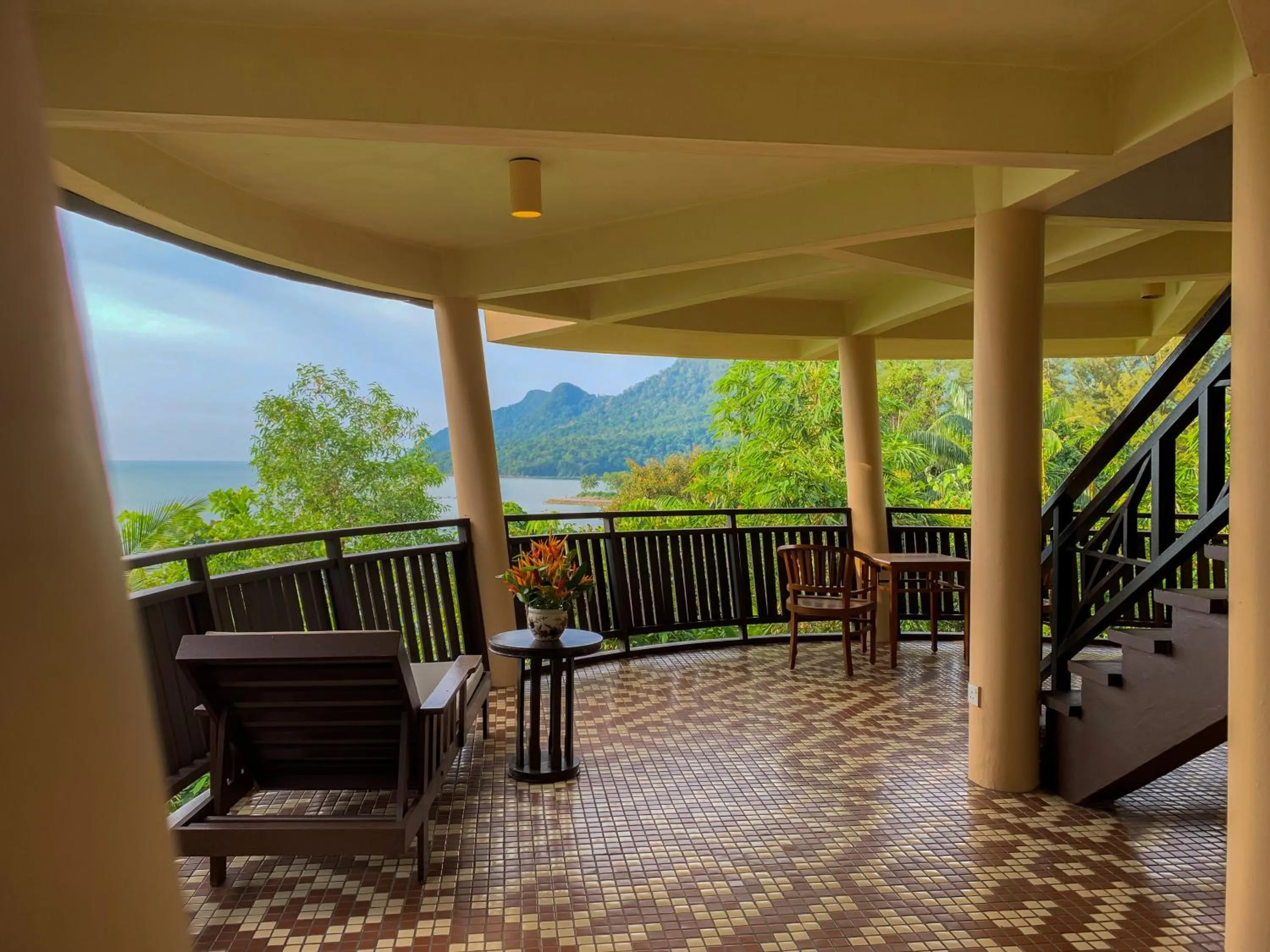 Balcony/Terrace in Damai Beach Resort