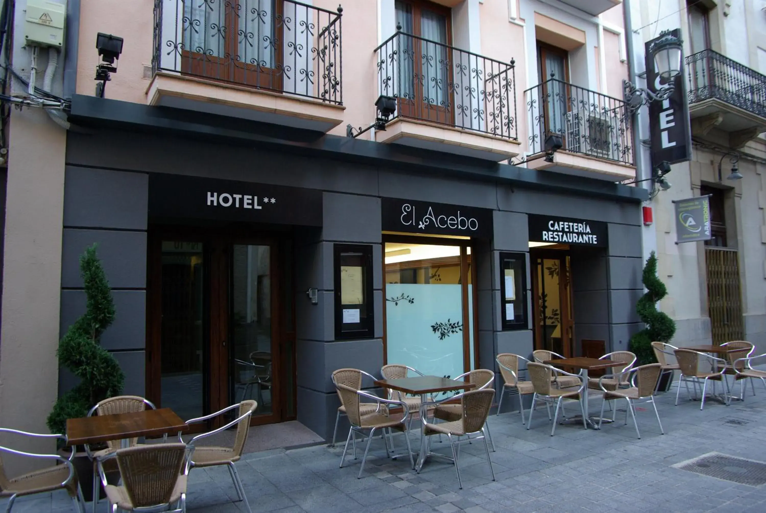 Facade/entrance in Hotel El Acebo