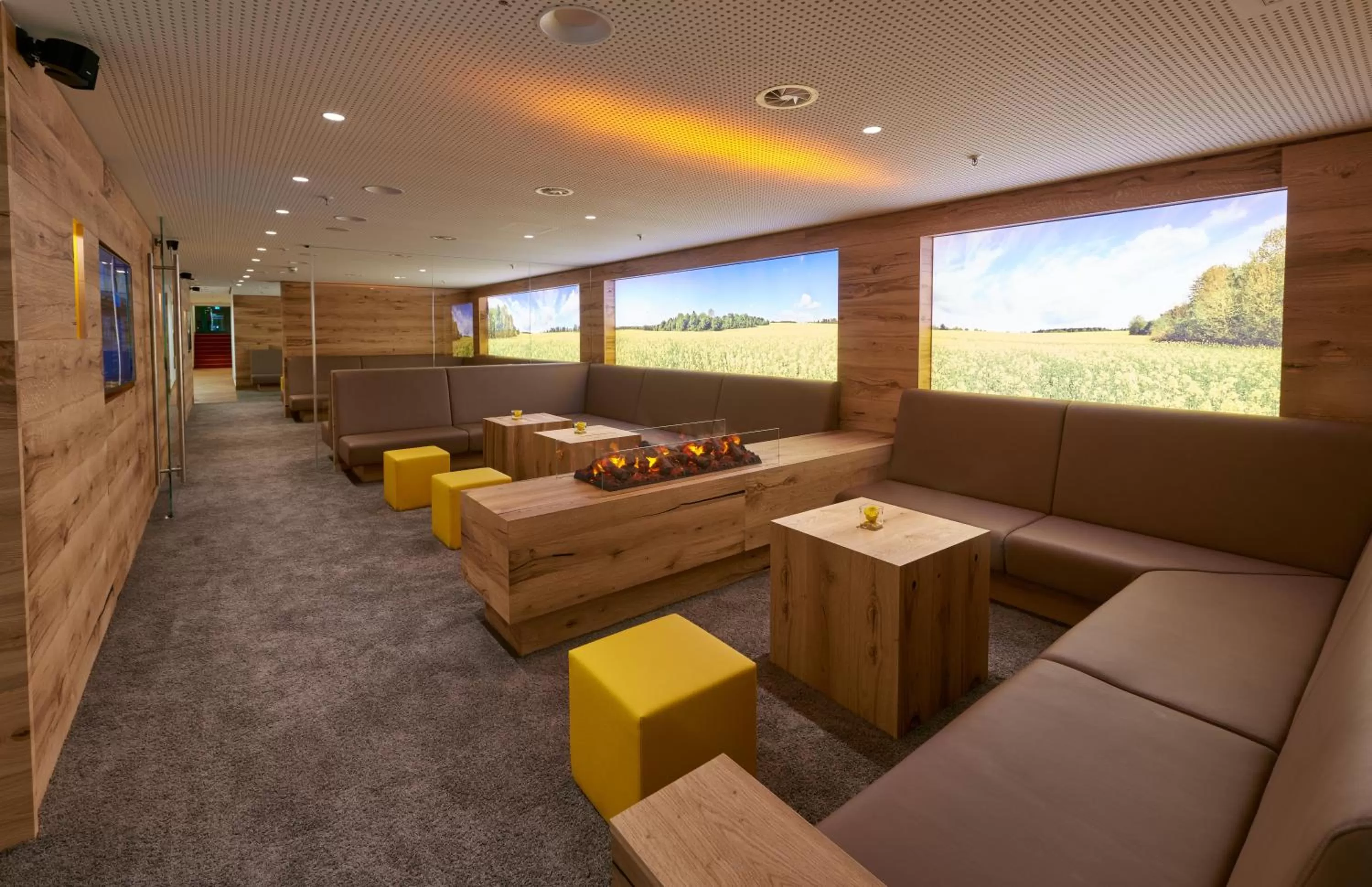 Communal lounge/ TV room in Collegium Glashütten