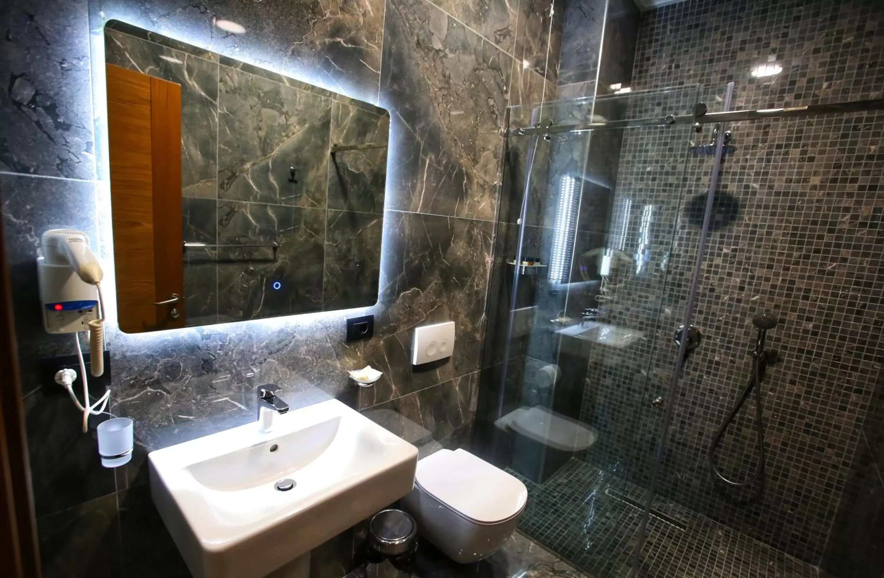 Shower, Bathroom in Portik Hotel