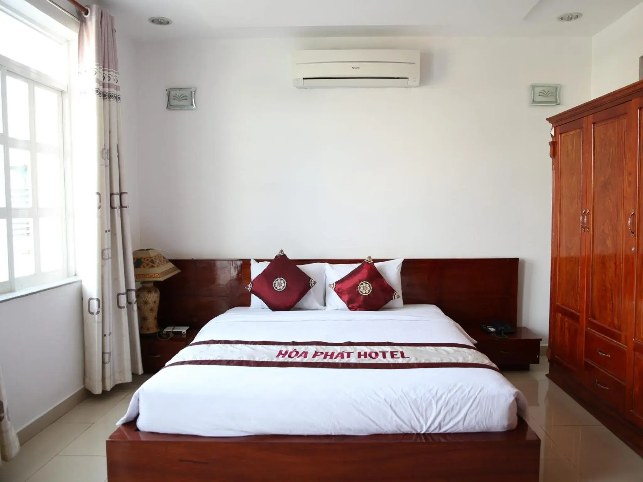 Bed in Hoa Phat Hotel & Apartment