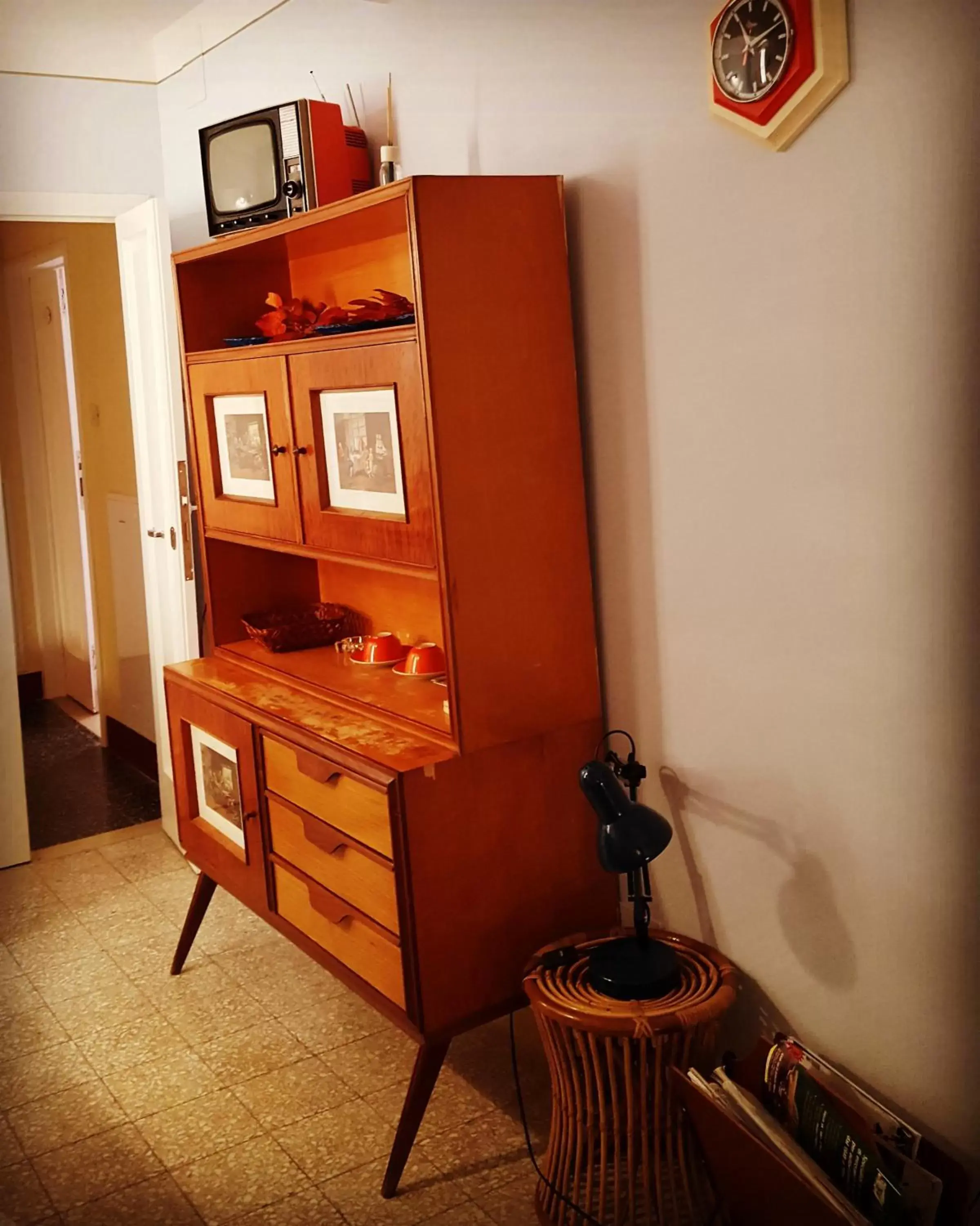 Kitchen or kitchenette, Seating Area in Casa Farella B&B in mini Apartments Altamura x Matera