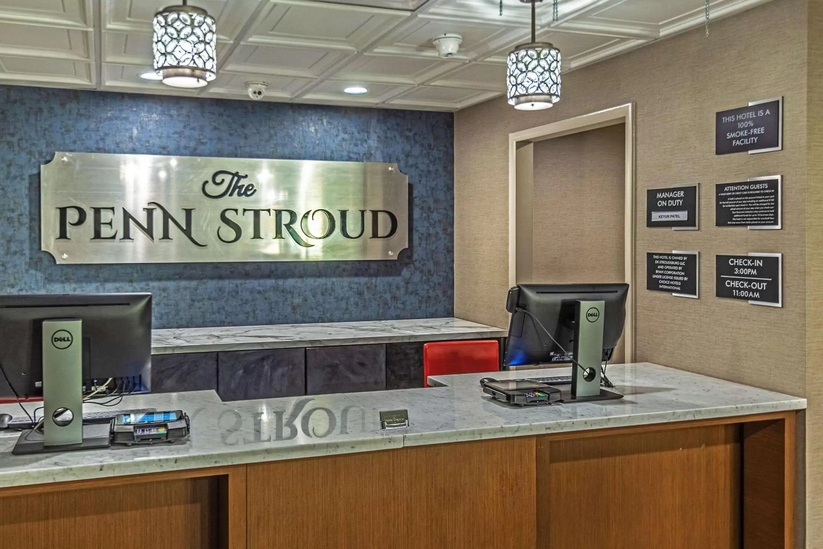 Lobby or reception in The Penn Stroud, Stroudsburg - Poconos, Ascend Hotel Collection