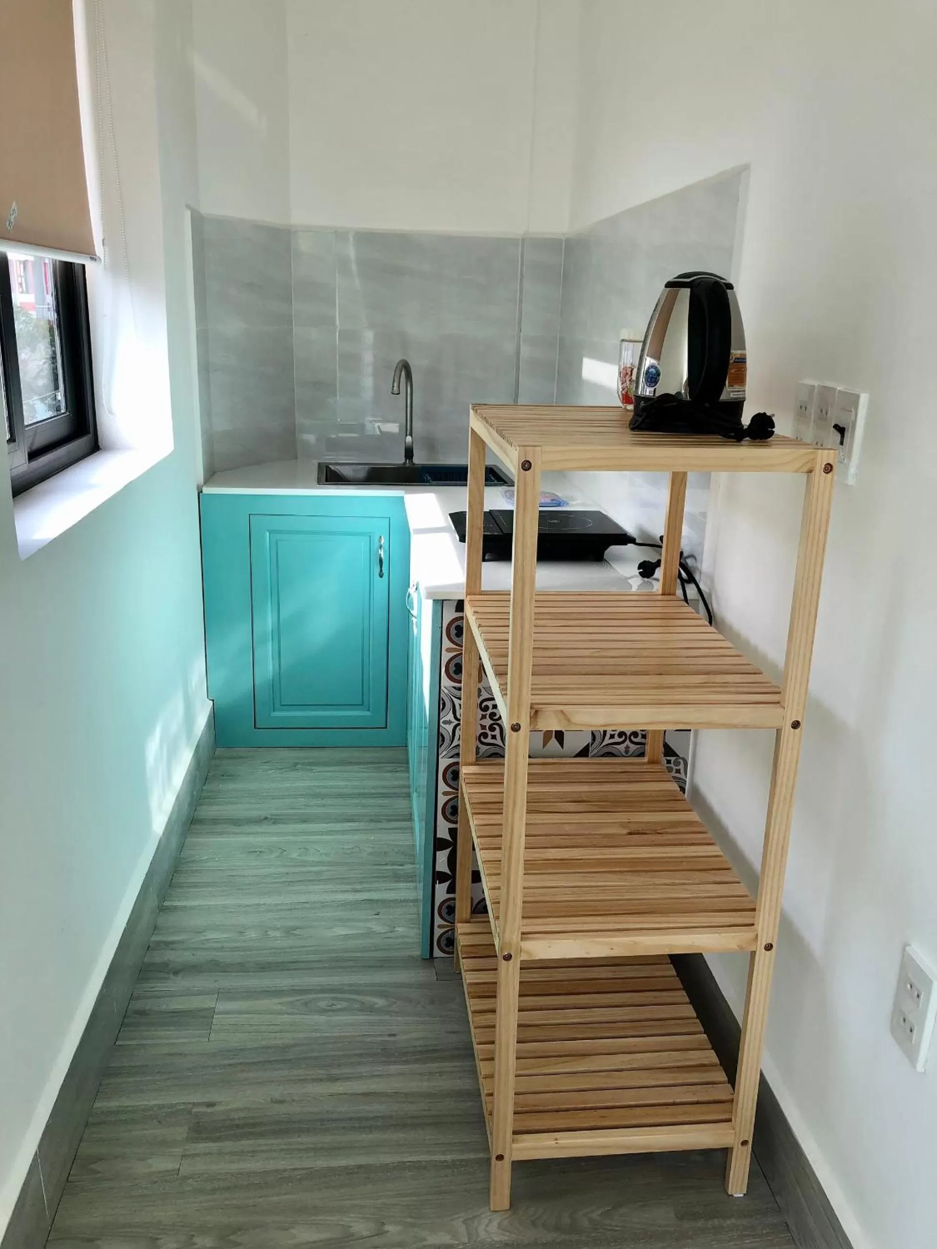 Kitchen or kitchenette in STAY hostel 2 - 350m from the ferry