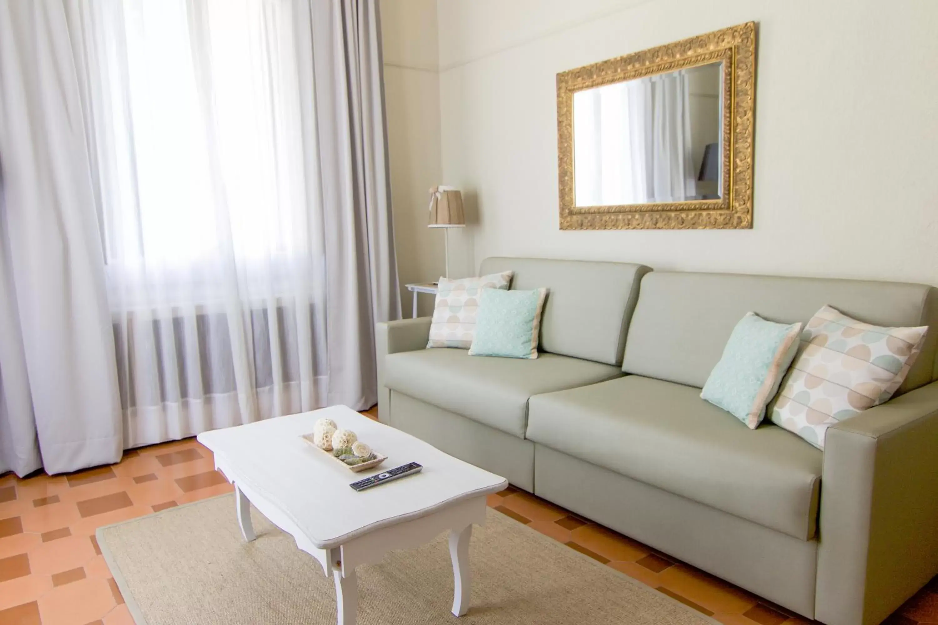 Seating Area in Hotel Capri