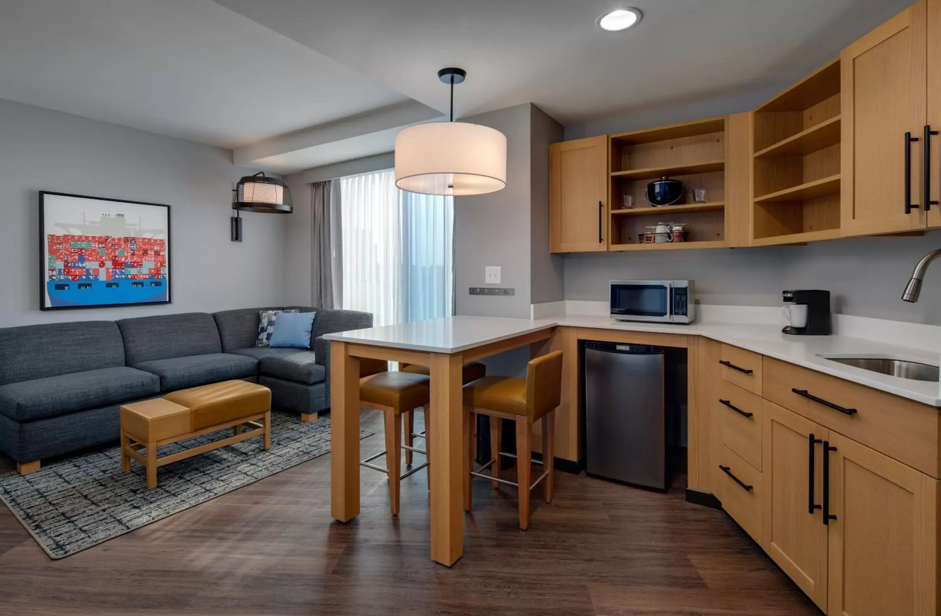 Kitchen/Kitchenette in Hyatt Place Boston/Seaport District