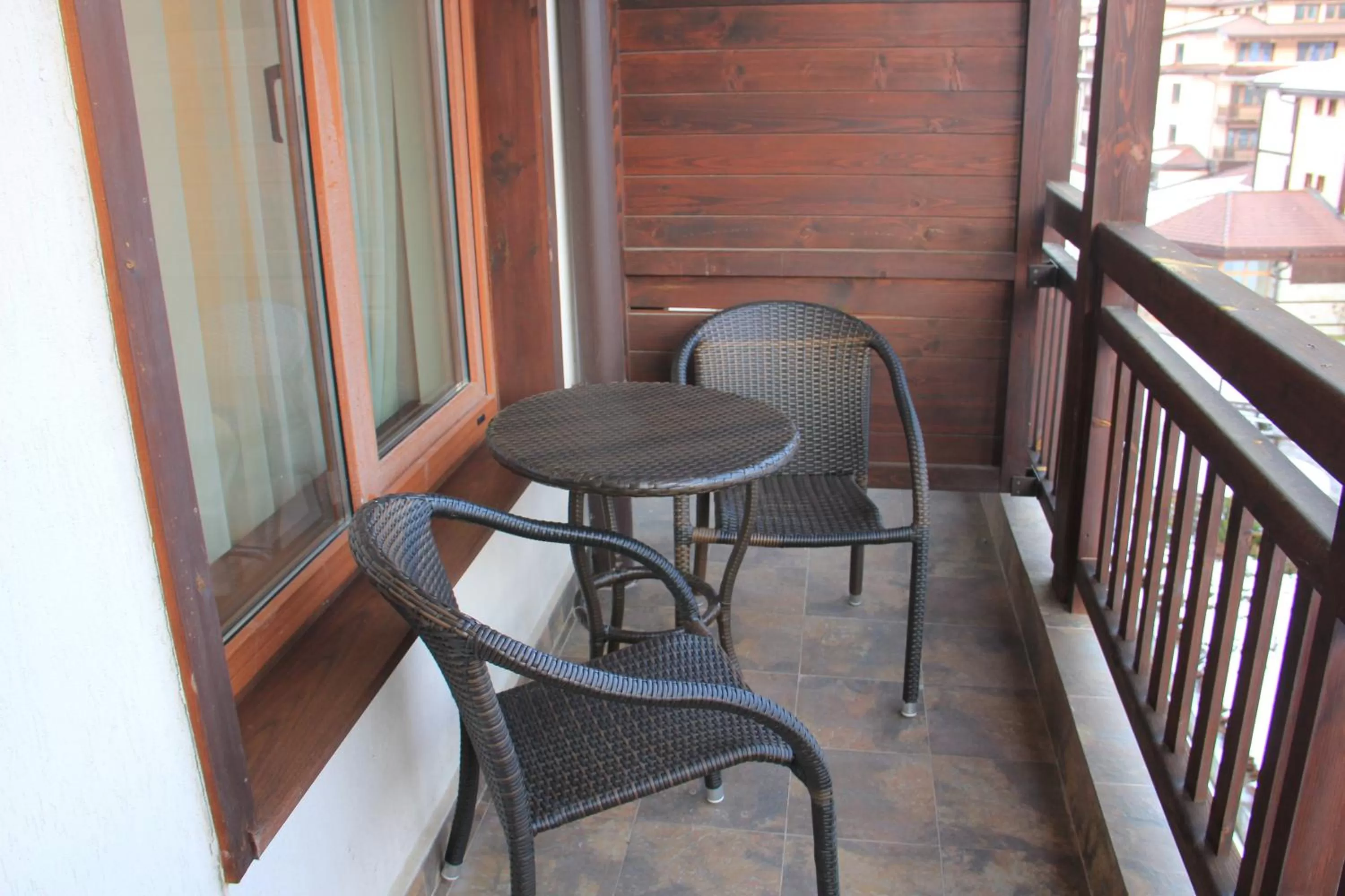Balcony/Terrace in Downtown Bansko Resort