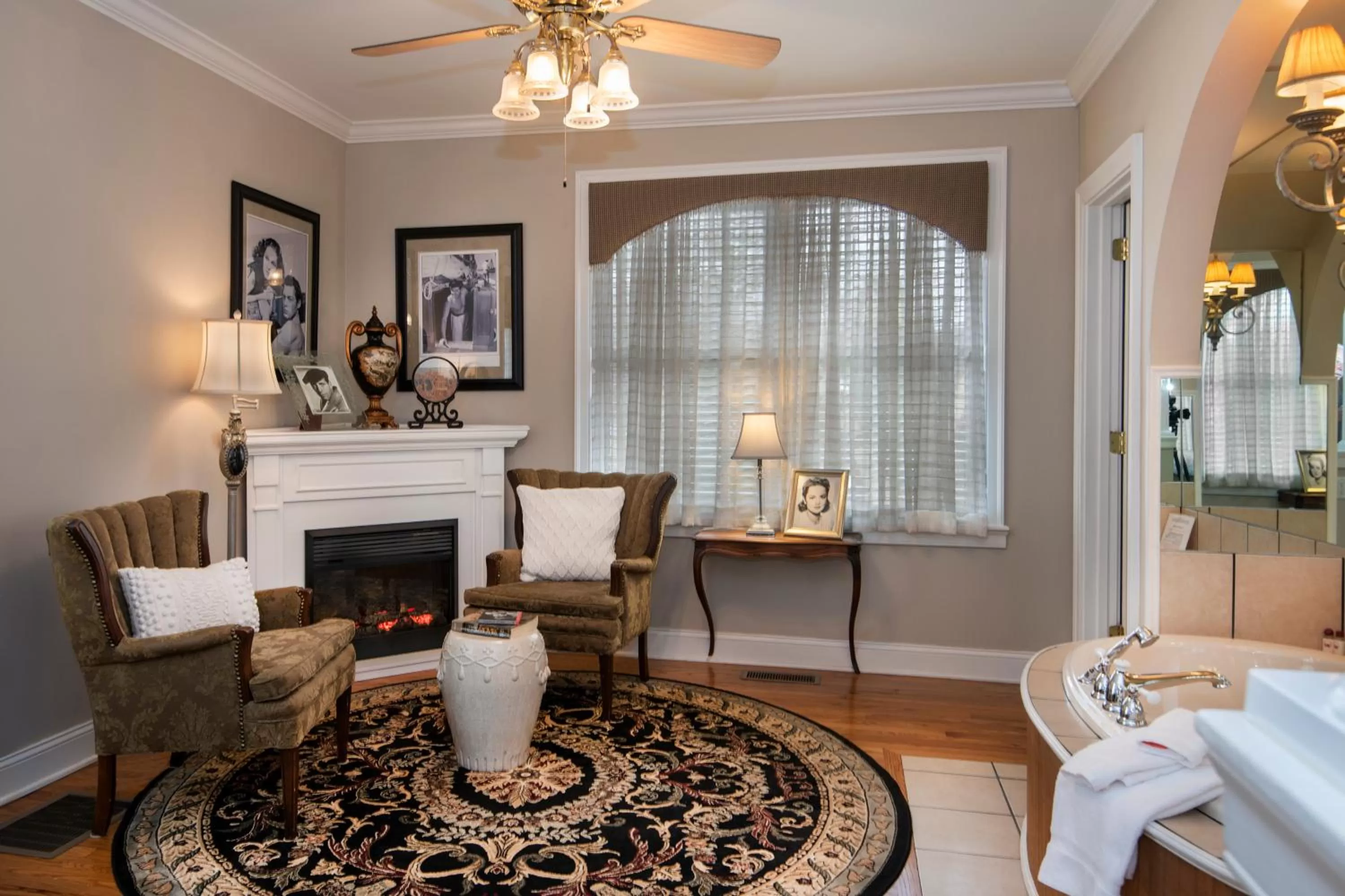 Seating Area in The Empress of Little Rock