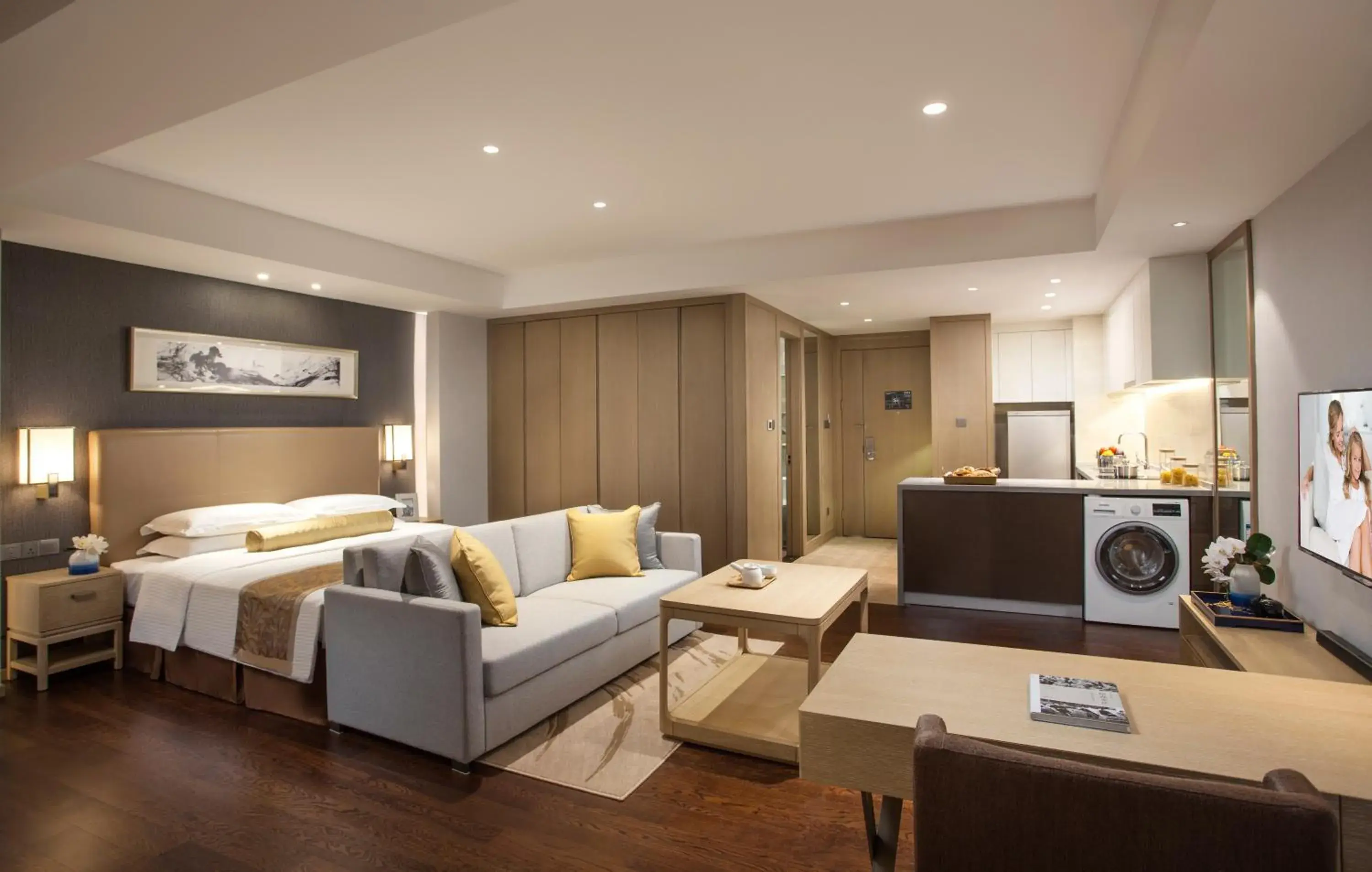 Bedroom, Bed in Somerset Yangtze River Chongqing Bedroom, Bed in Somerset Yangtze River Chongqing