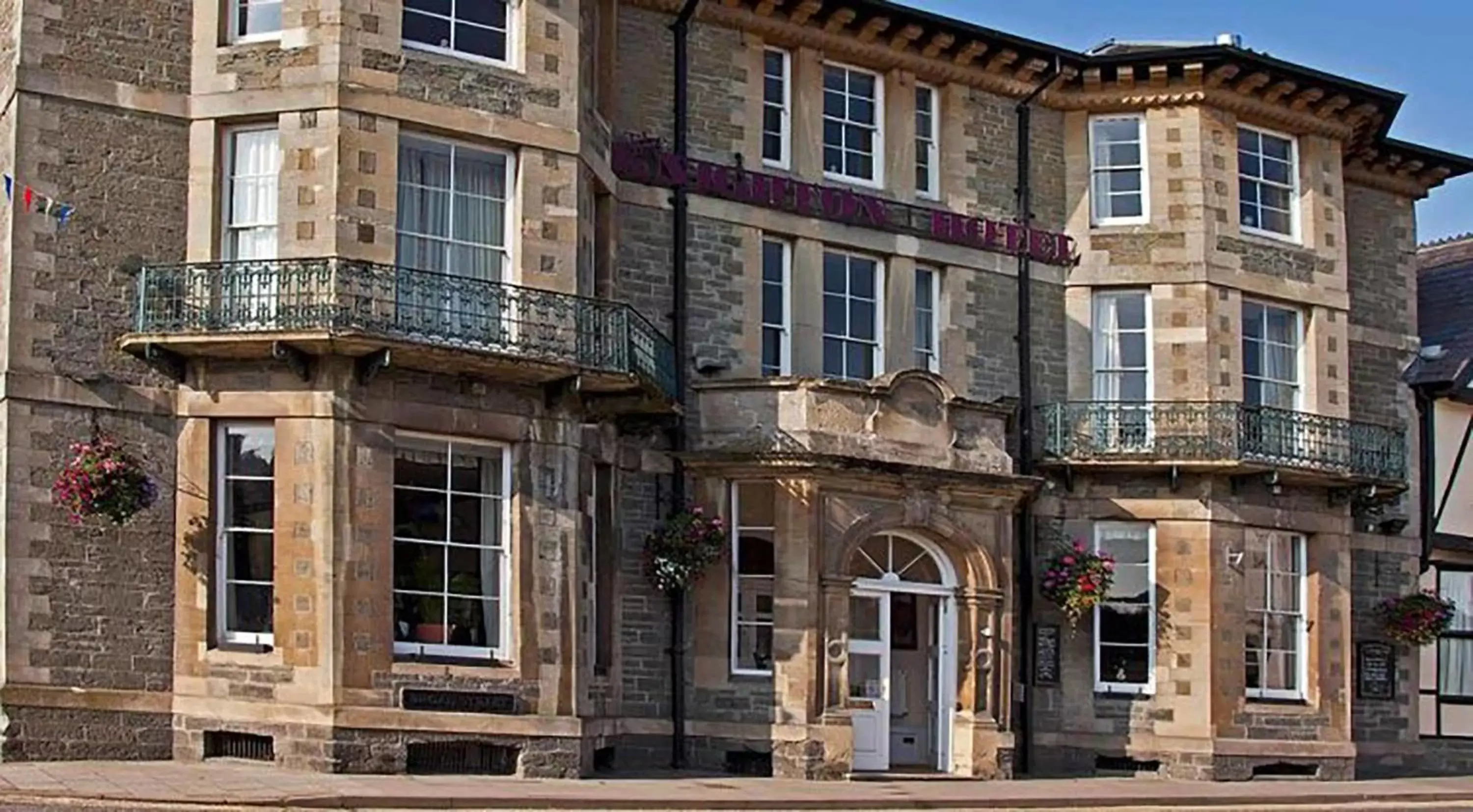 Property building in The Knighton Hotel