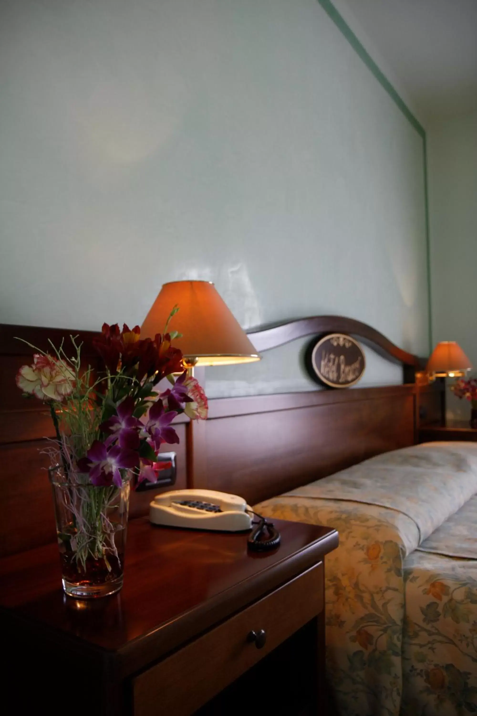 Bed in Hotel Bracco