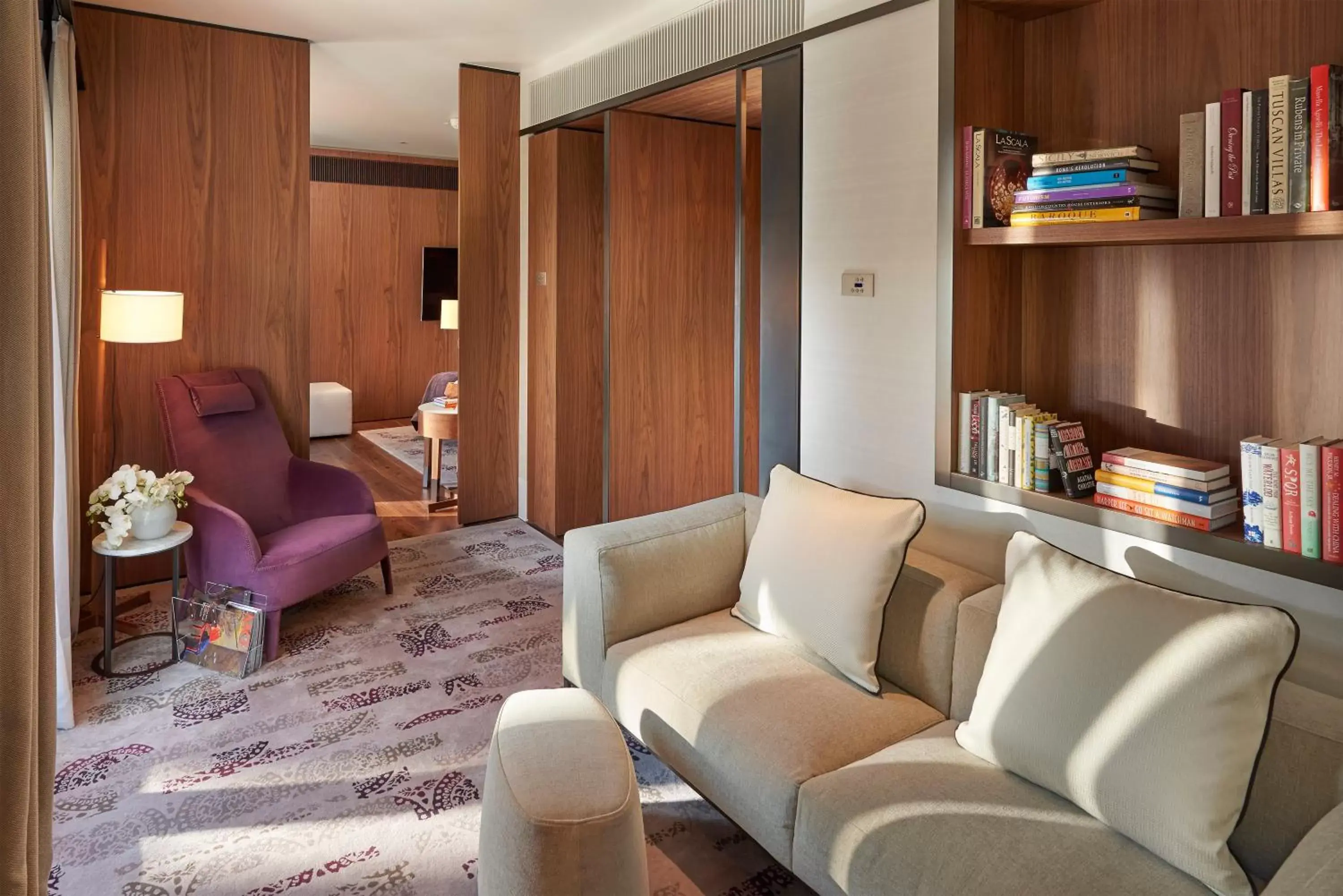 Living room, Seating Area in Mandarin Oriental, Milan