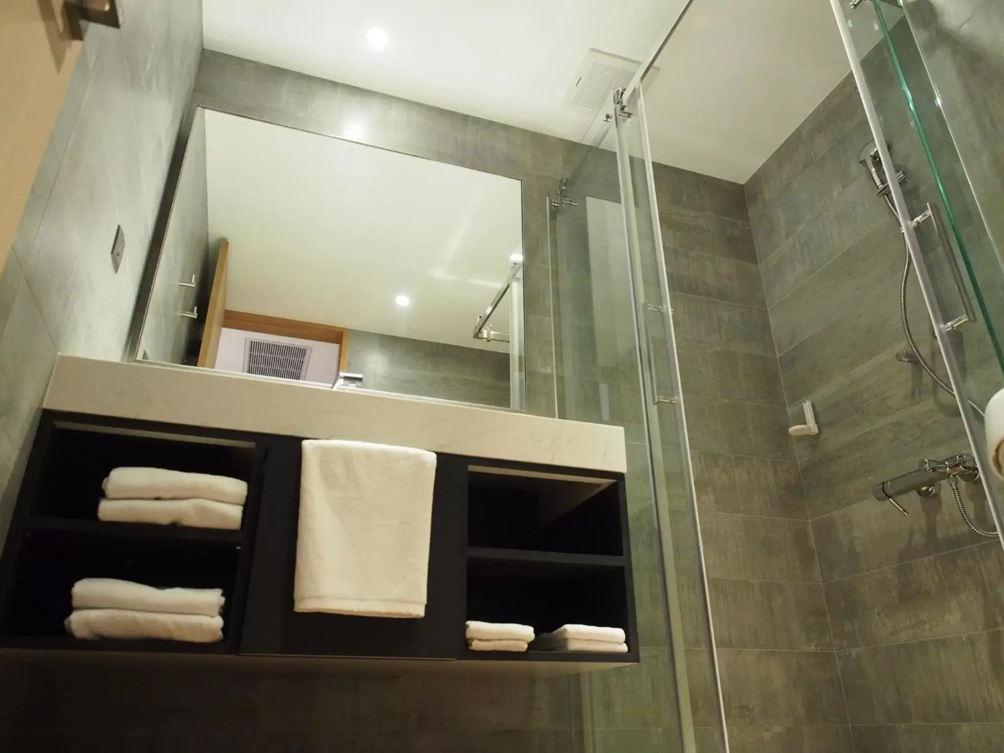 Shower, Bathroom in Hotel R14