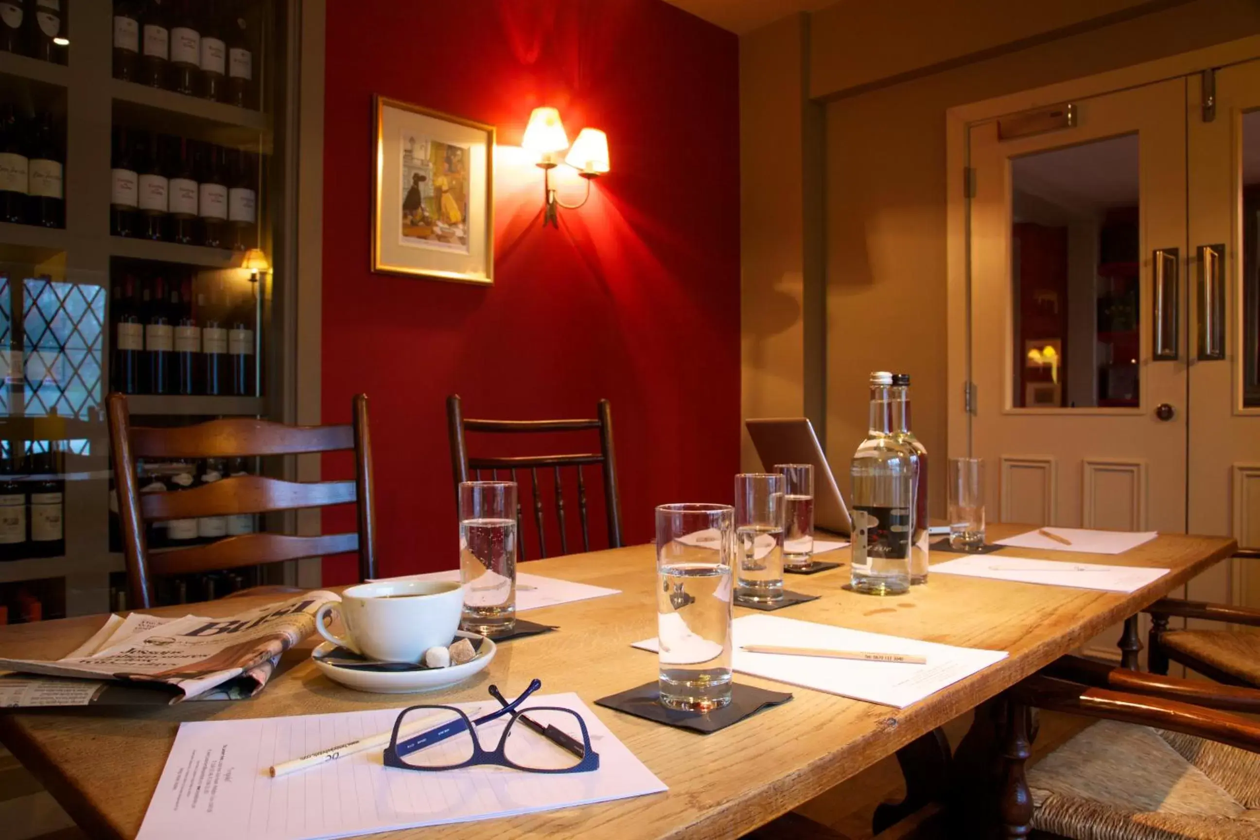 Restaurant/places to eat in Mercure Thame Lambert Hotel