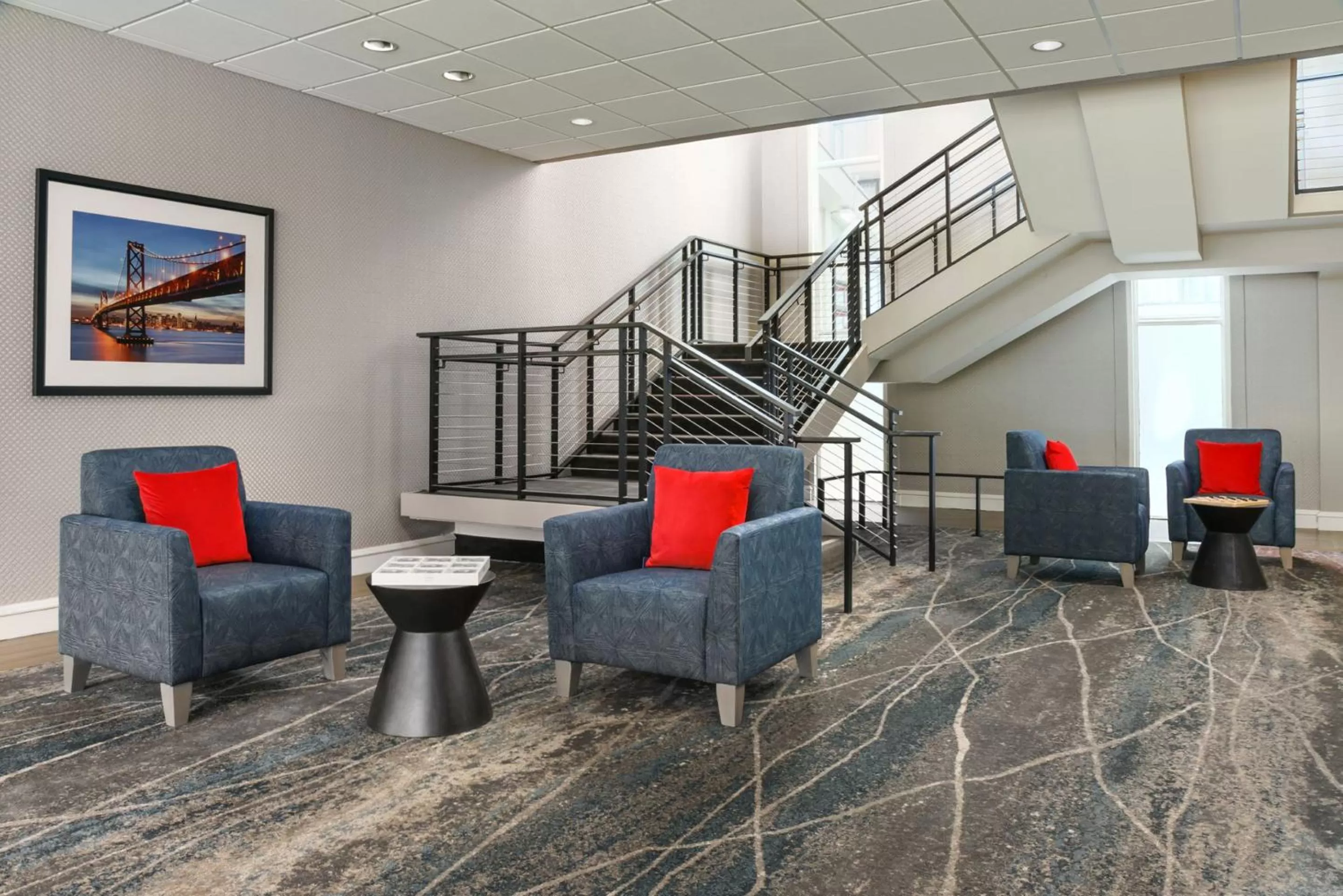 Lobby or reception in Hotel Caza