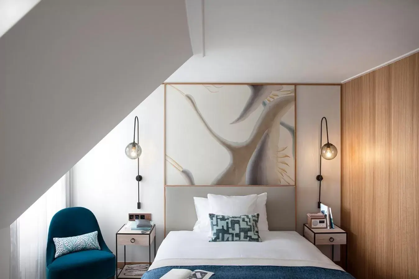 Bedroom in Storchen Zürich - Lifestyle boutique Hotel